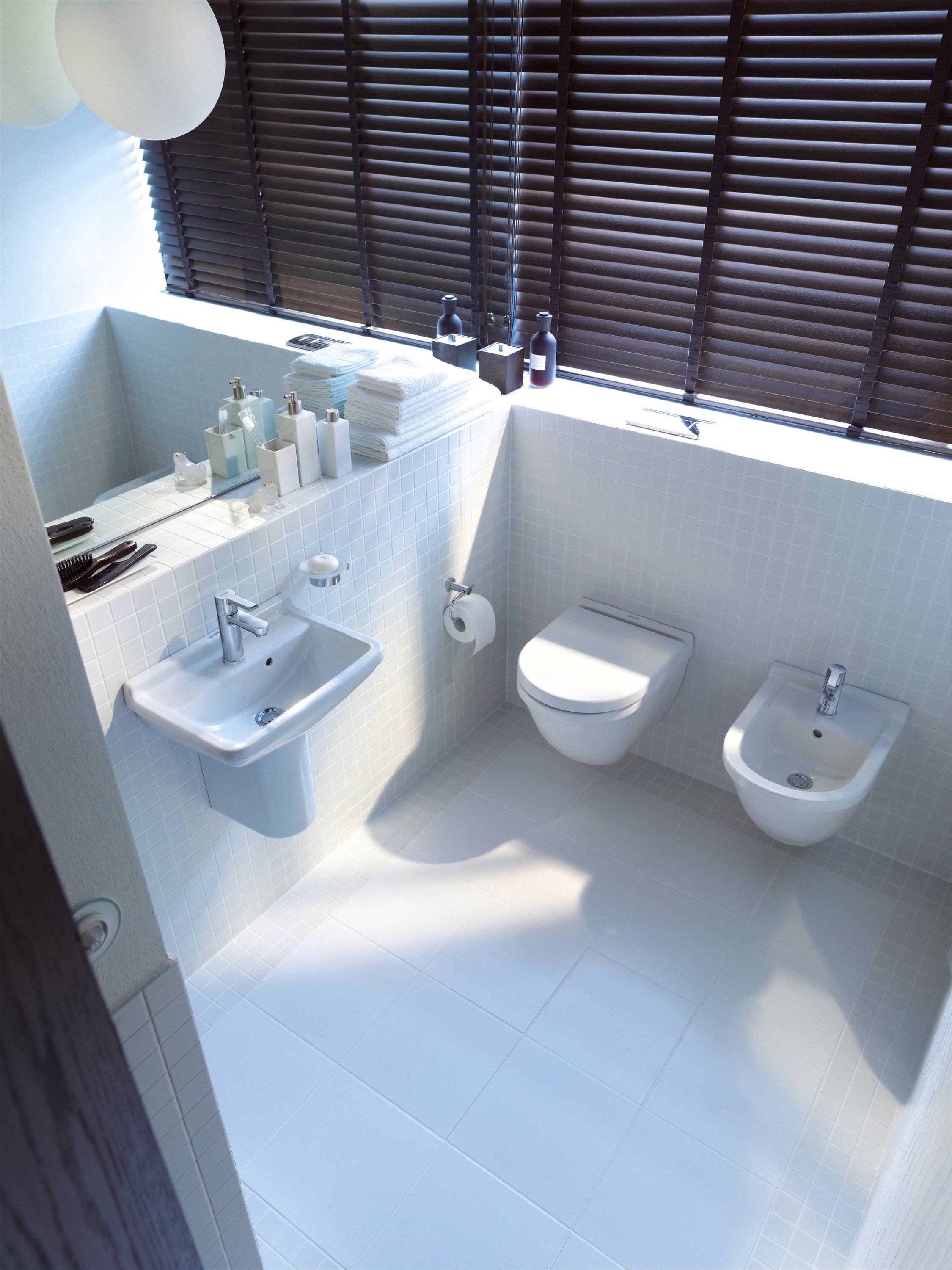 Duravit Starck 3 toiletsæde med soft close, hvid