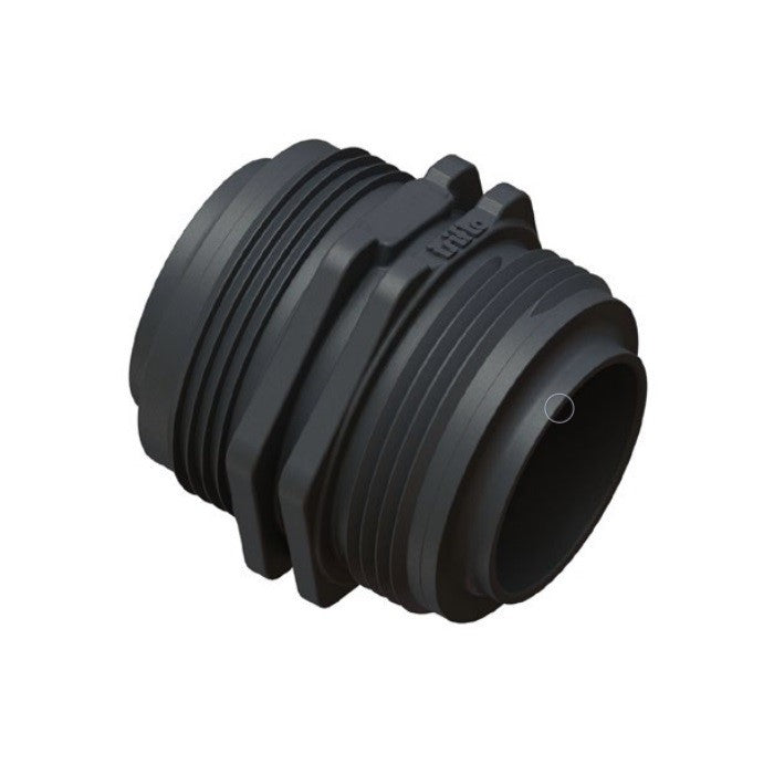Isiflo dobbelt nippel 32mm