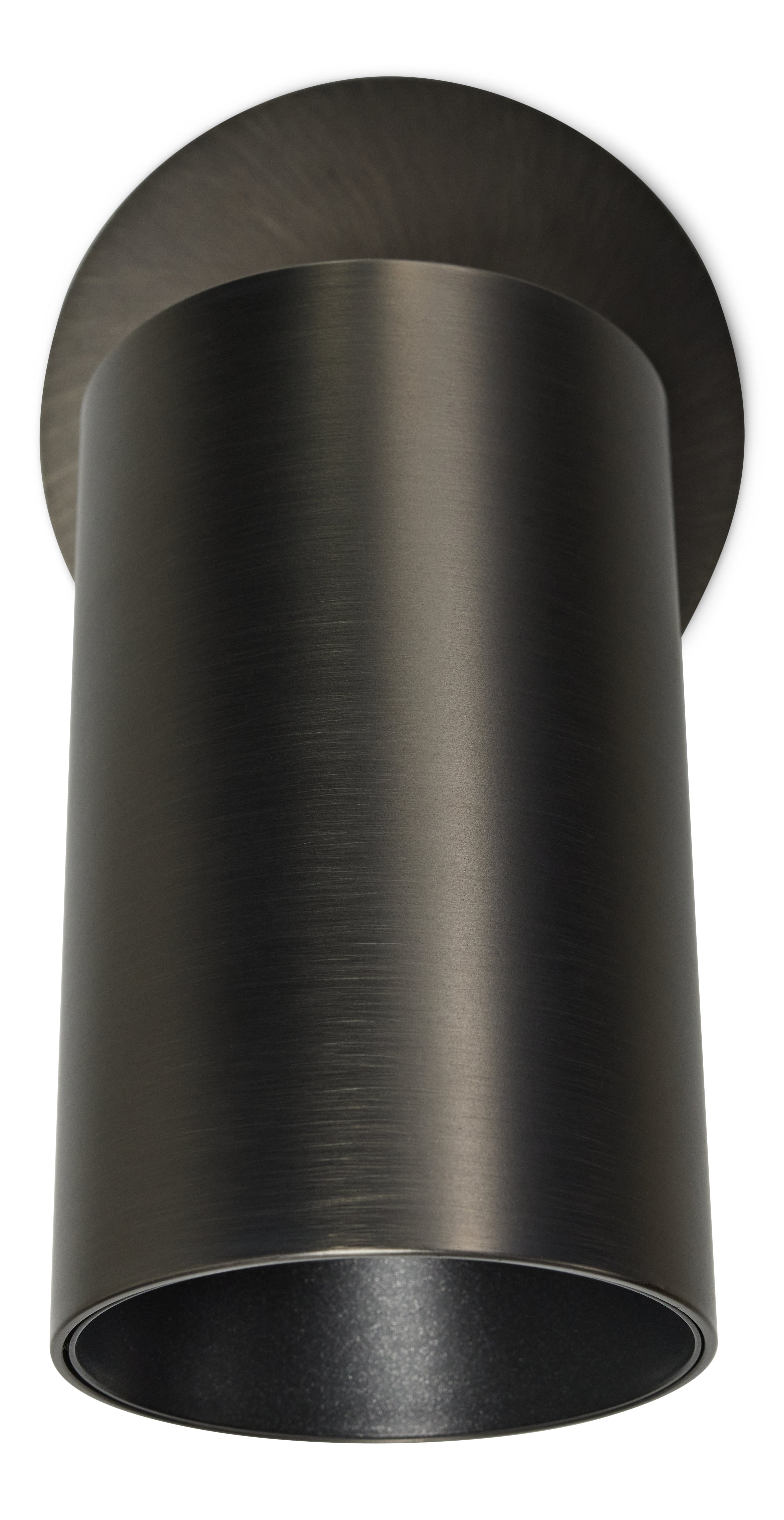 ANTIDARK SpotOn Circle1, GU10, påbygning, titanium
