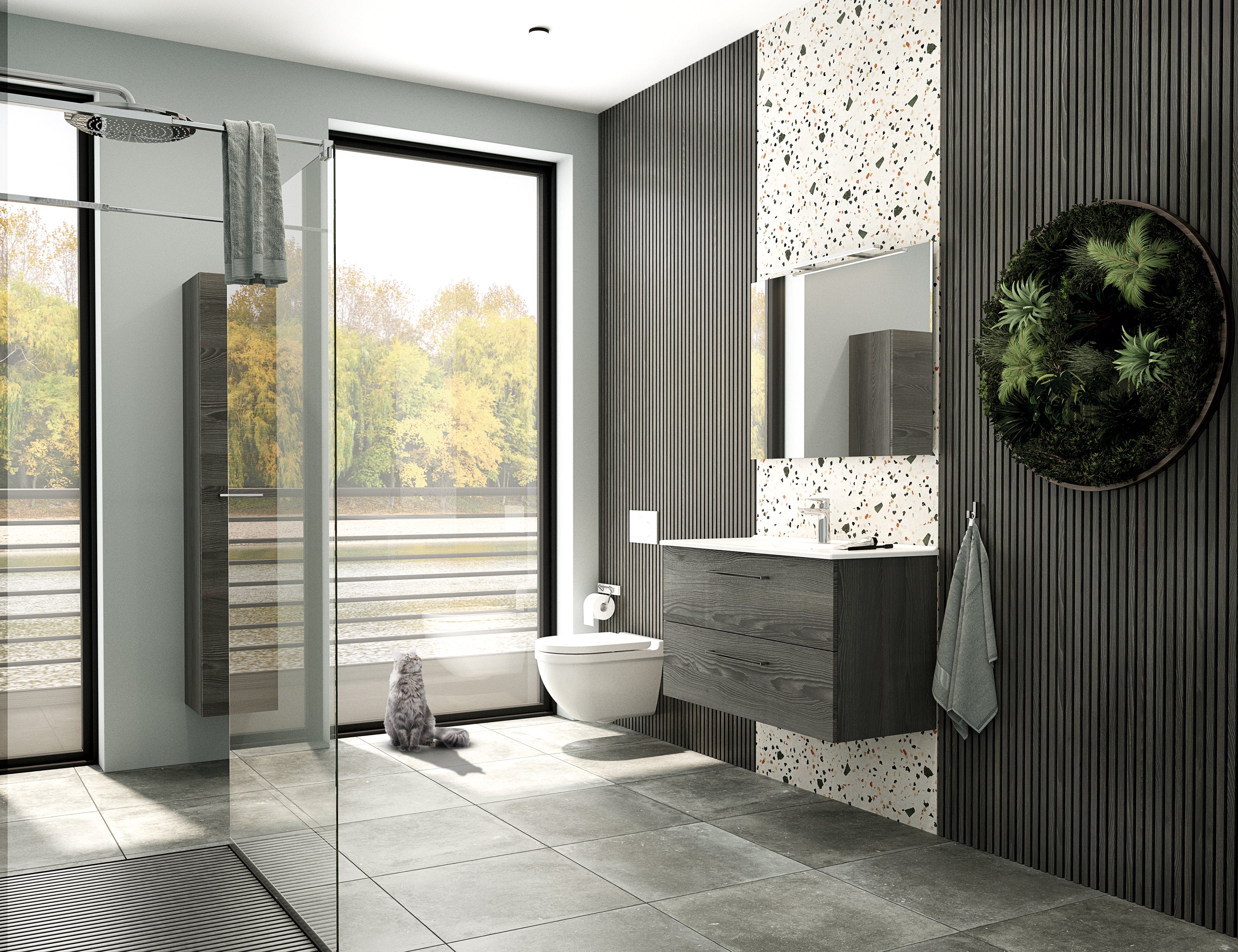 Dansani Mido+ Spejl 70*120*0,4 cm