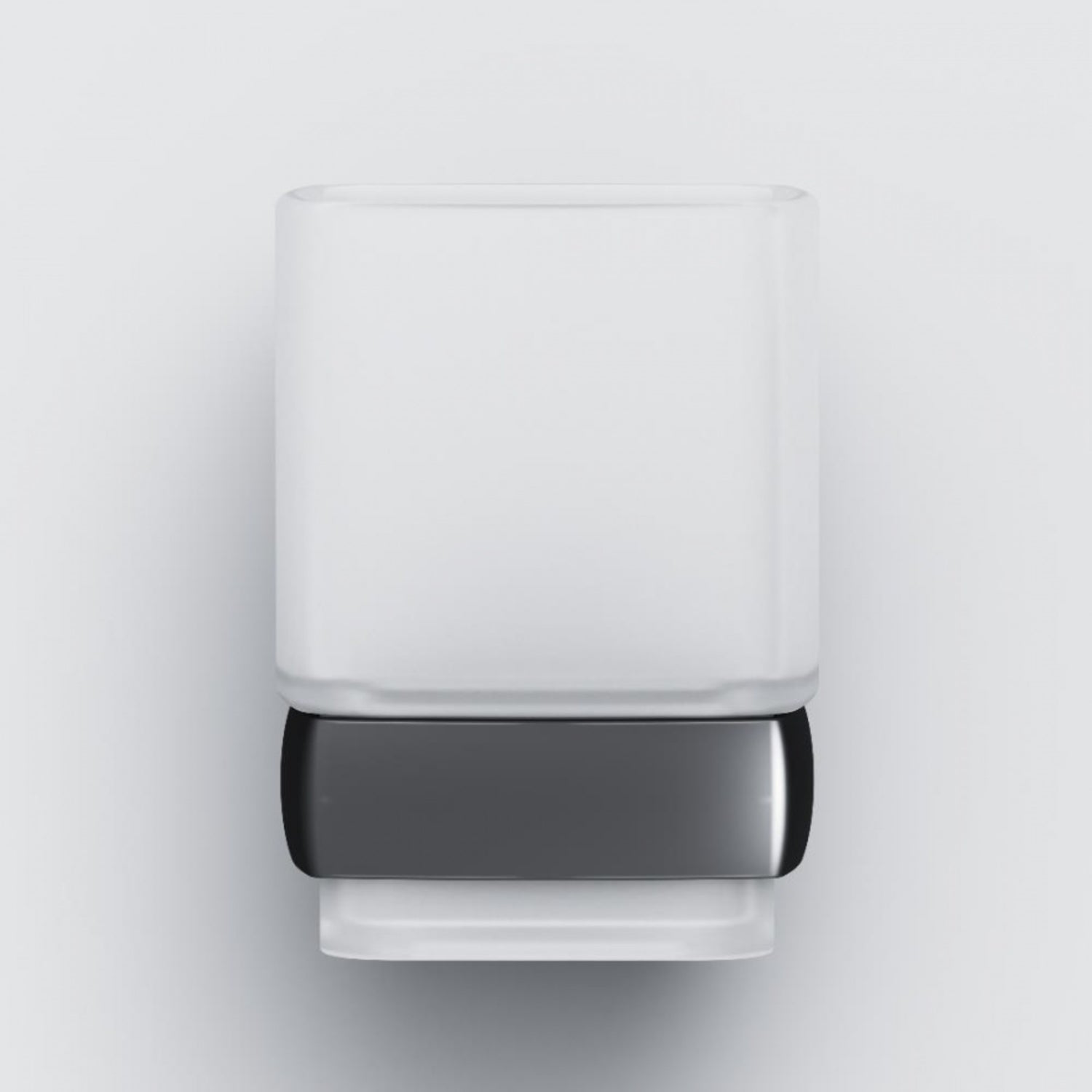 AM.PM Gem Glass tumbler with holder, black