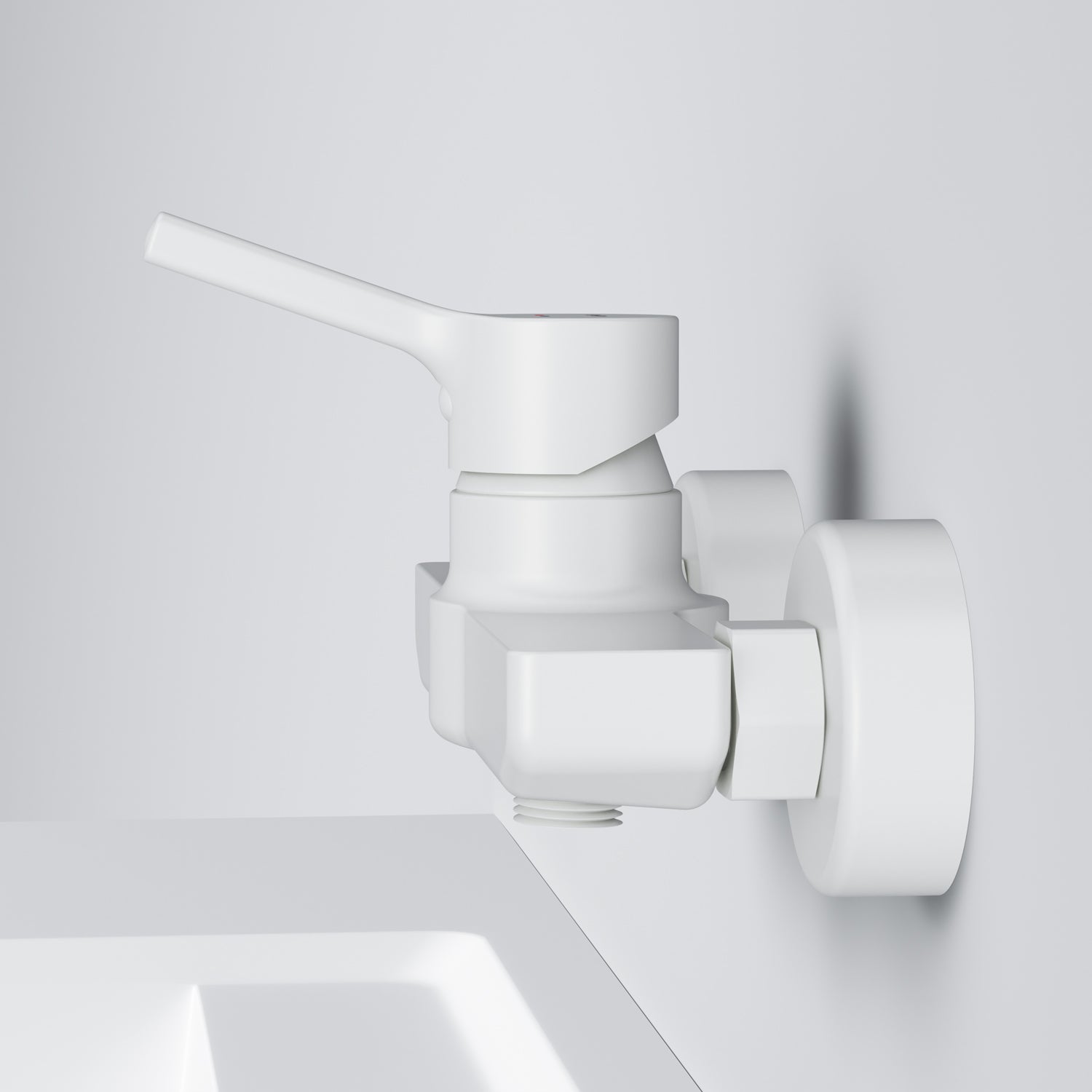 AM.PM X-Joy S Single-lever shower mixer, white