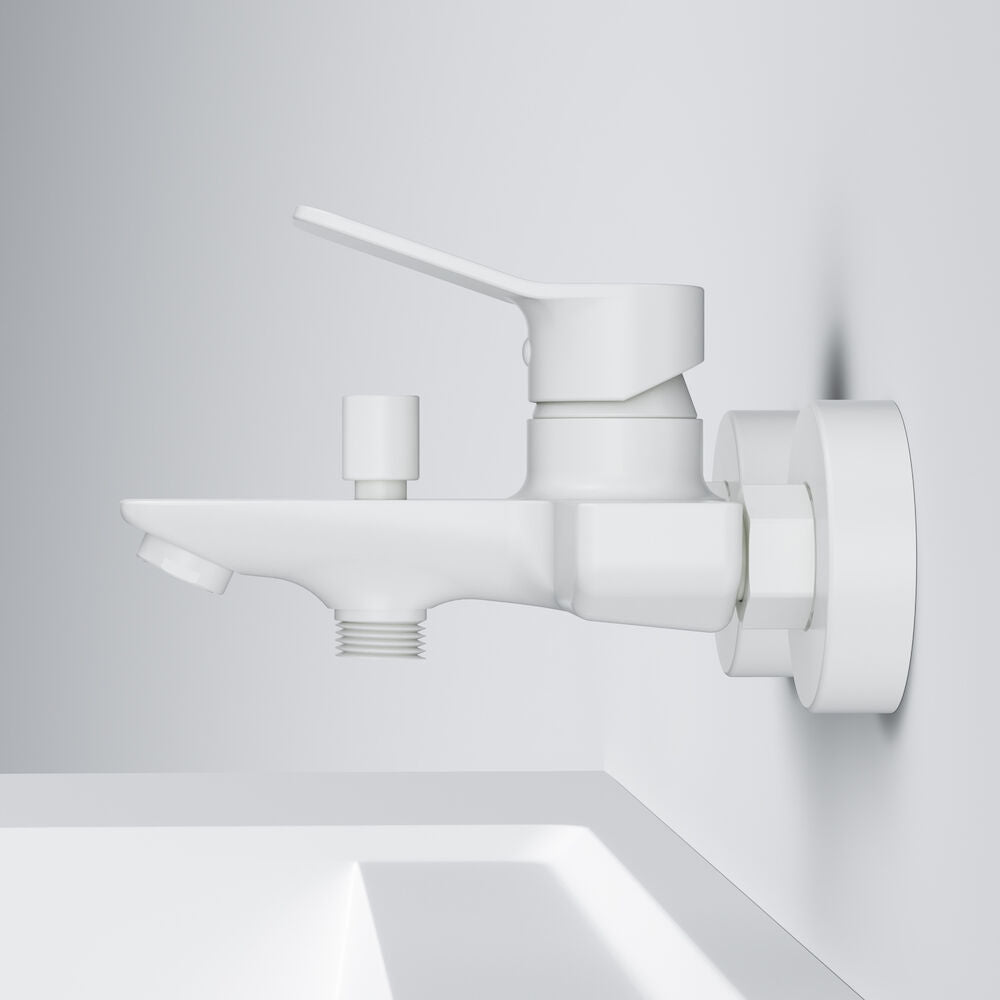 AM.PM X-Joy Single-lever bath and shower mixer, white