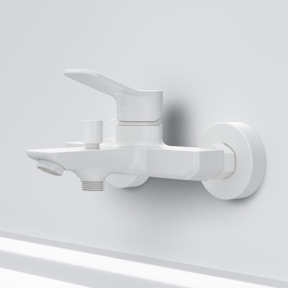 AM.PM X-Joy Single-lever bath and shower mixer, white