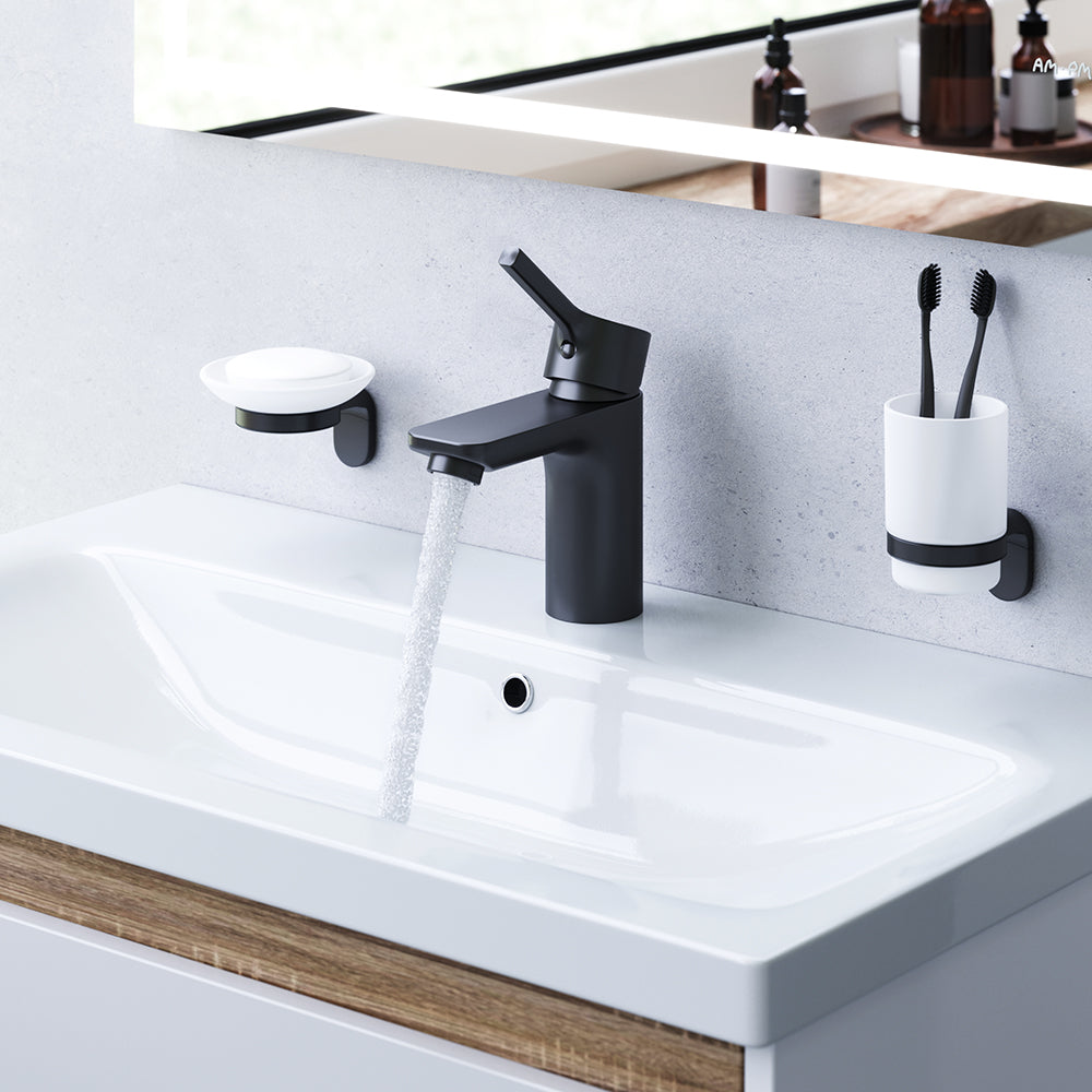 AM.PM X-Joy S Single-lever basin mixer, black