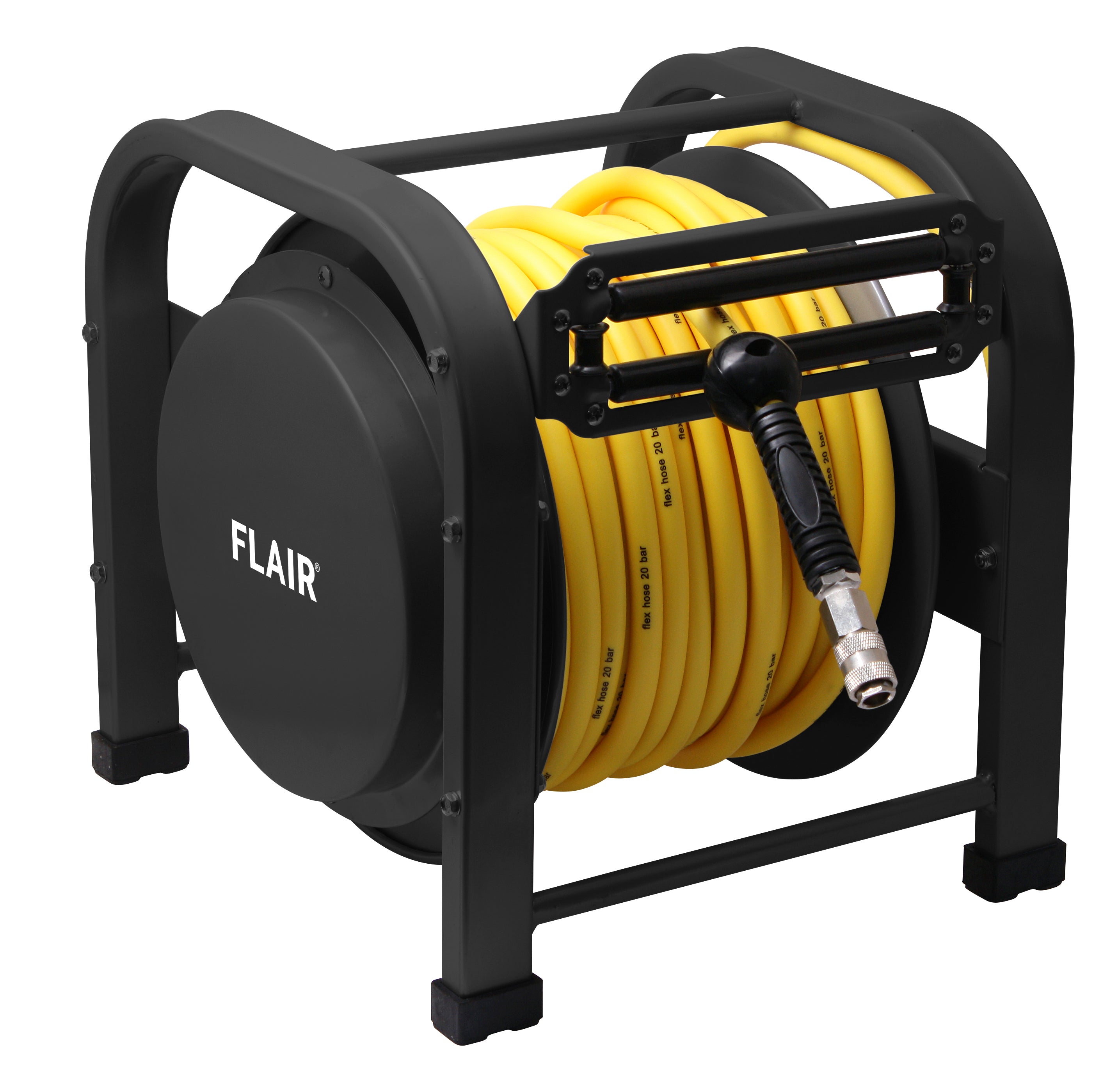 Flair slangeopruller med 30 m FLEX trykluftslange