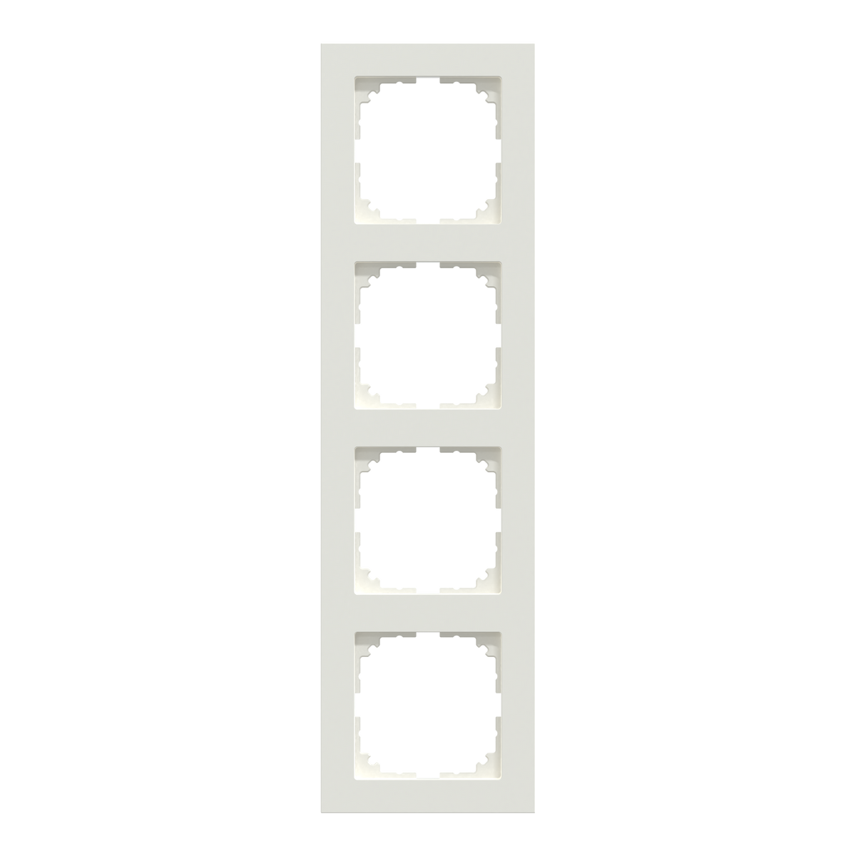 Merten ramme M-Pure 4 modul Hvid