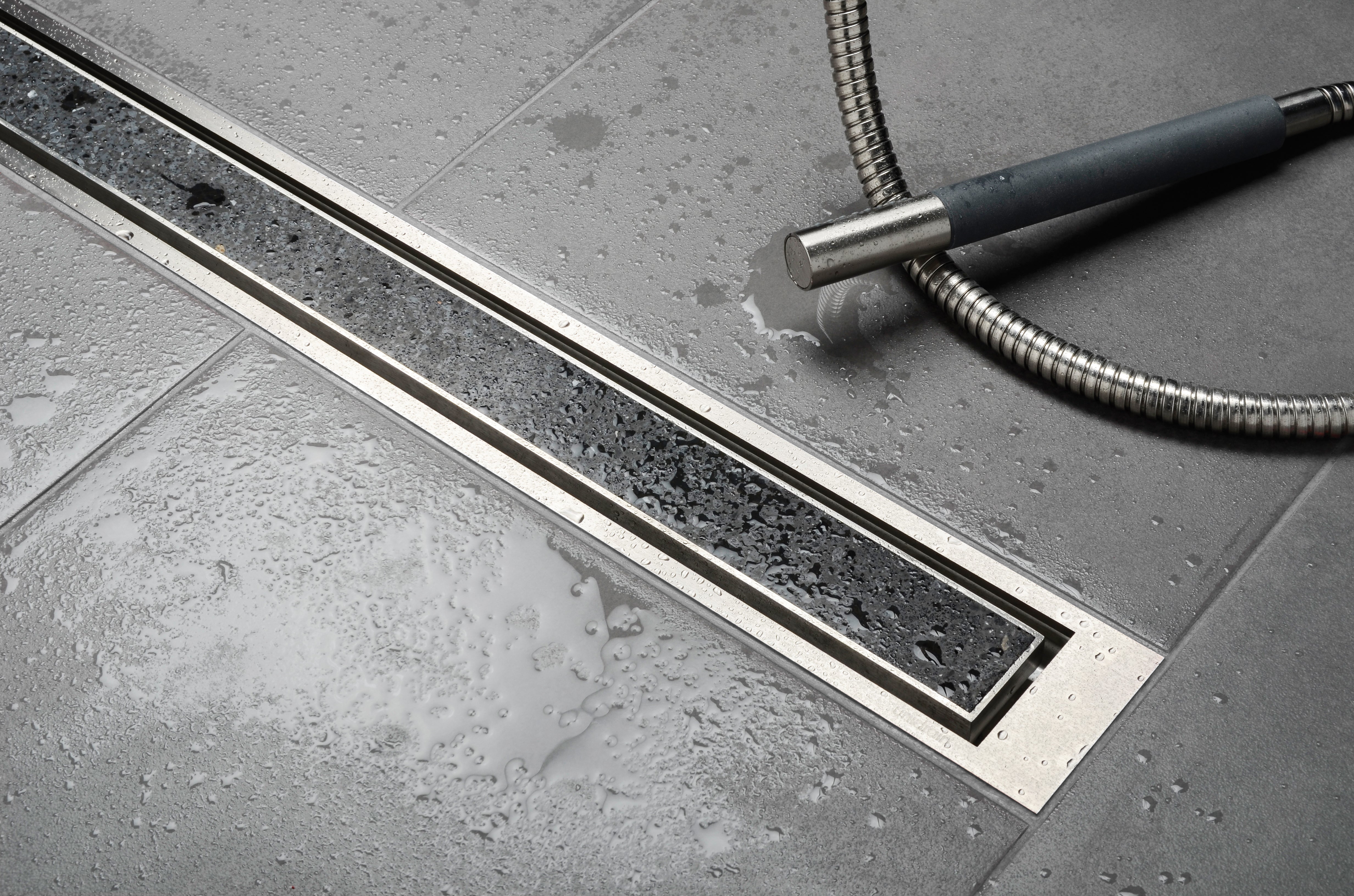 Unidrain 1000 x 12 mm HighLine Cassette uden ramme t/rendeafløb