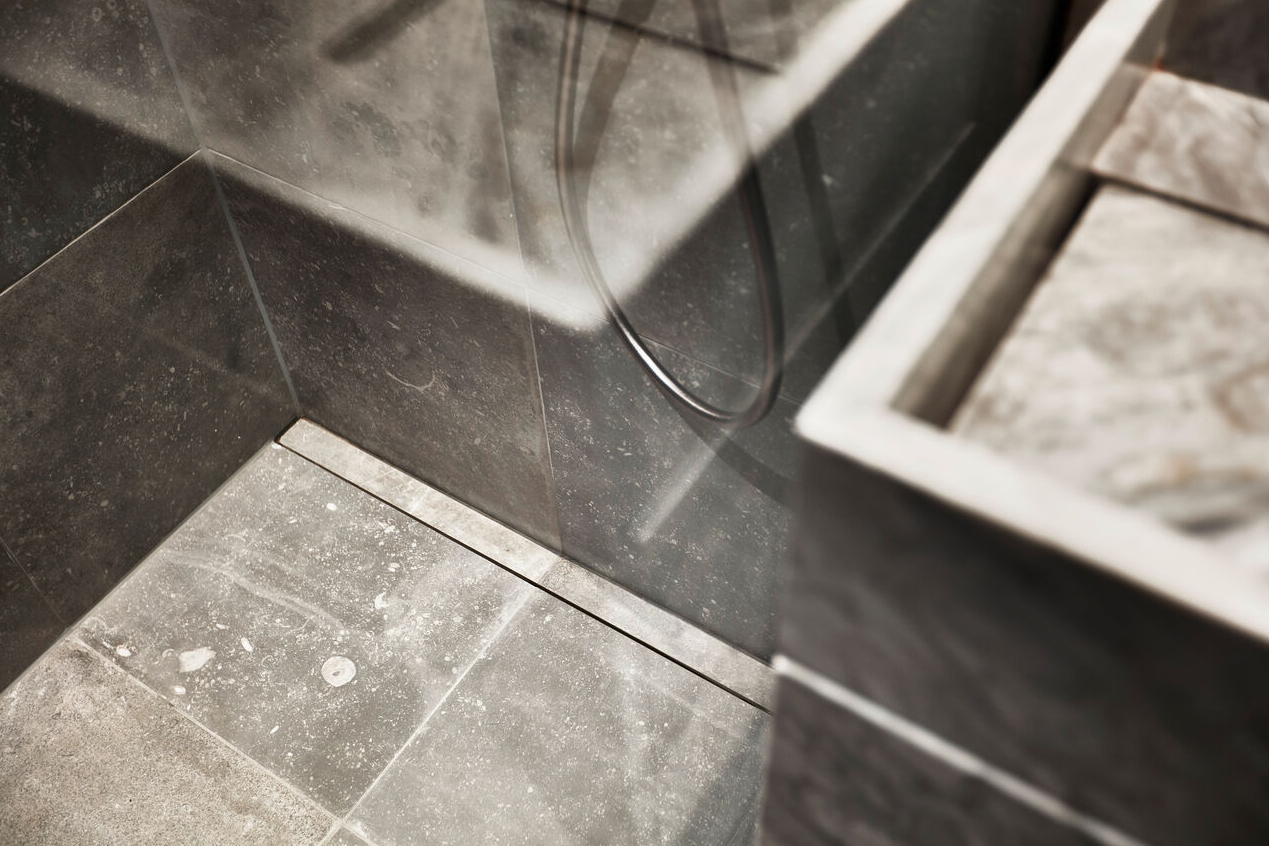 Unidrain 700 mm HighLine Custom uden ramme t/rendeafløbsarmatur
