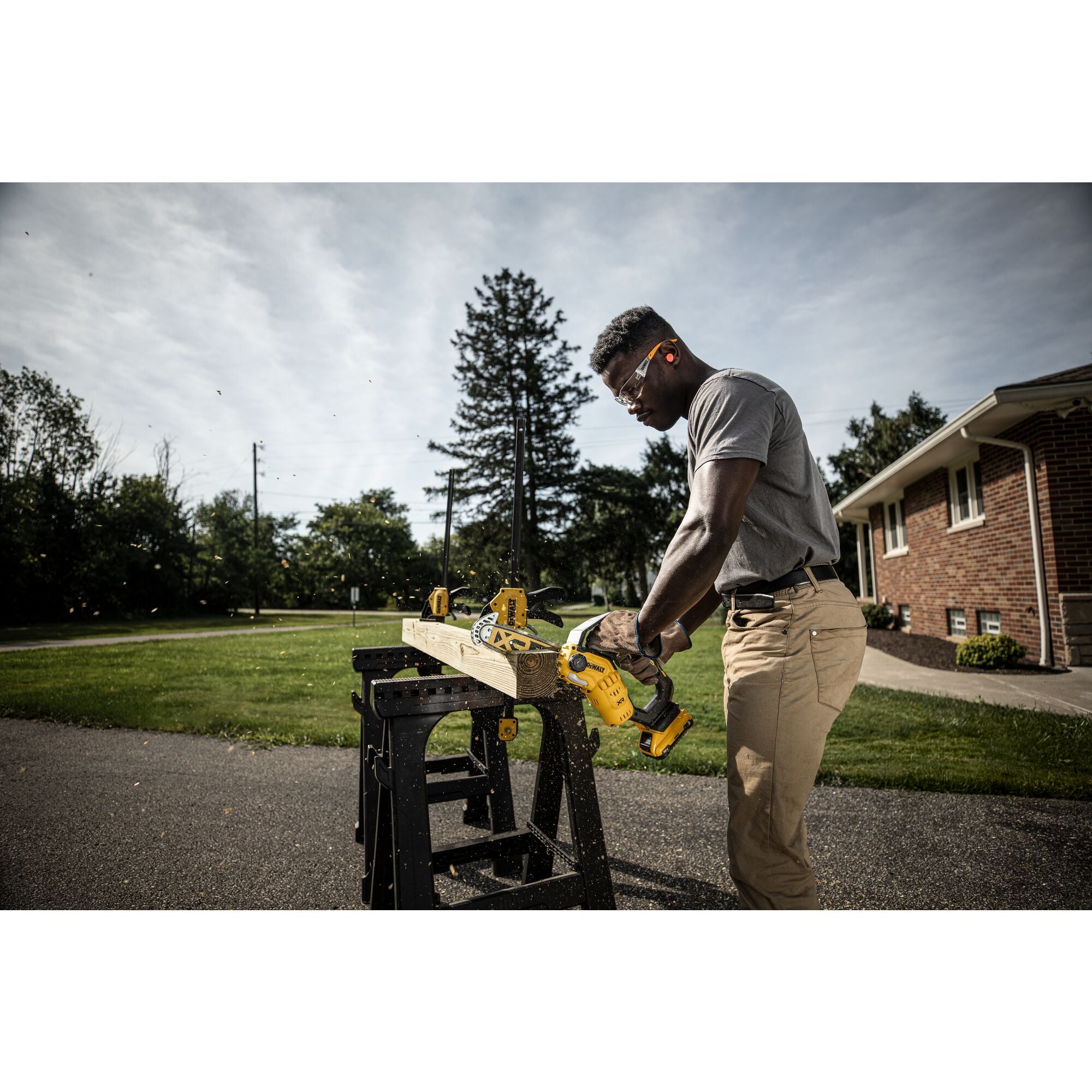 DEWALT 18V XR grensav DCMPS520N-XJ, 20 cm