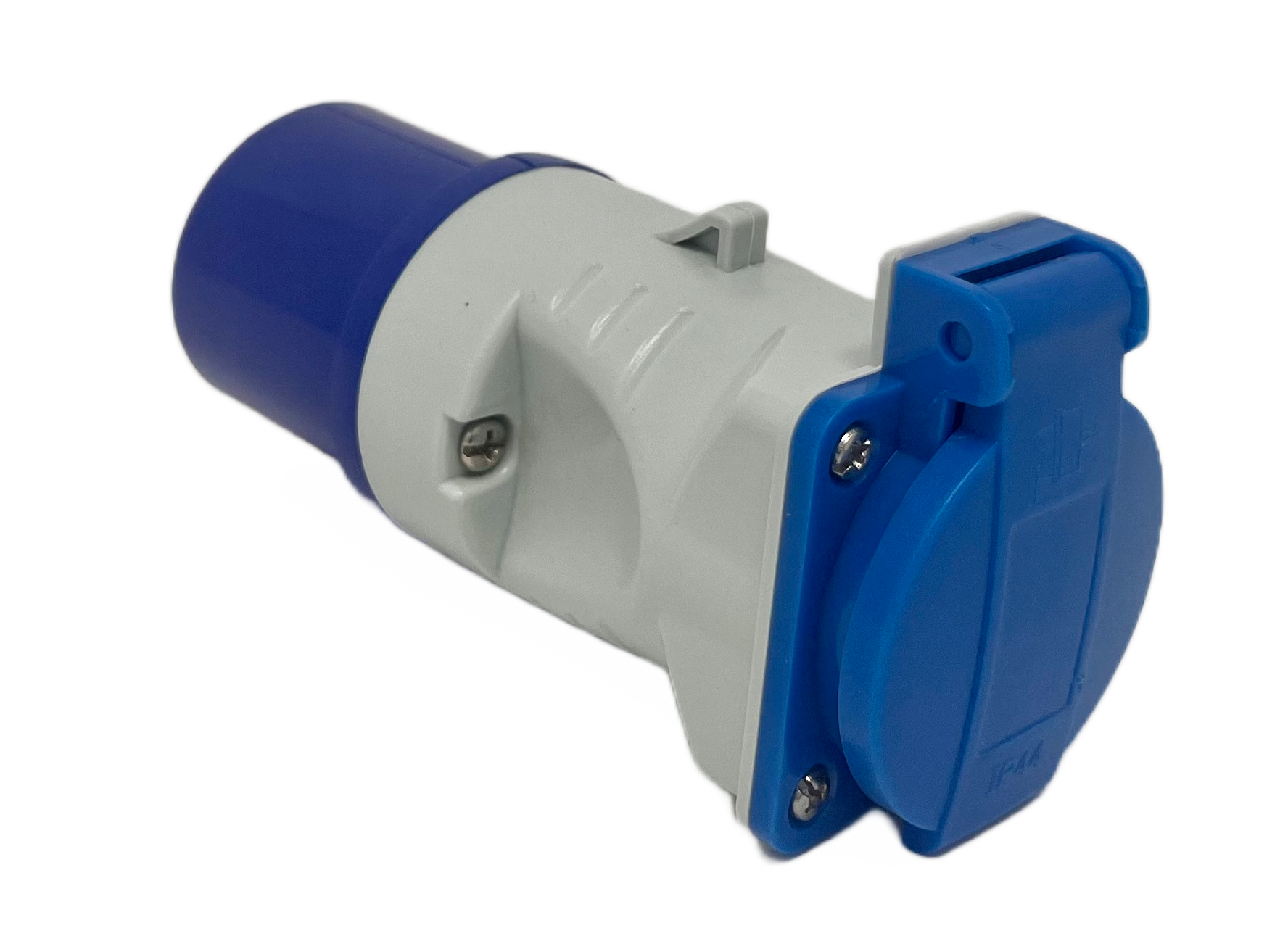 Adapter IEC 309 CEE han 16A 3P til Schuko hun, IP44