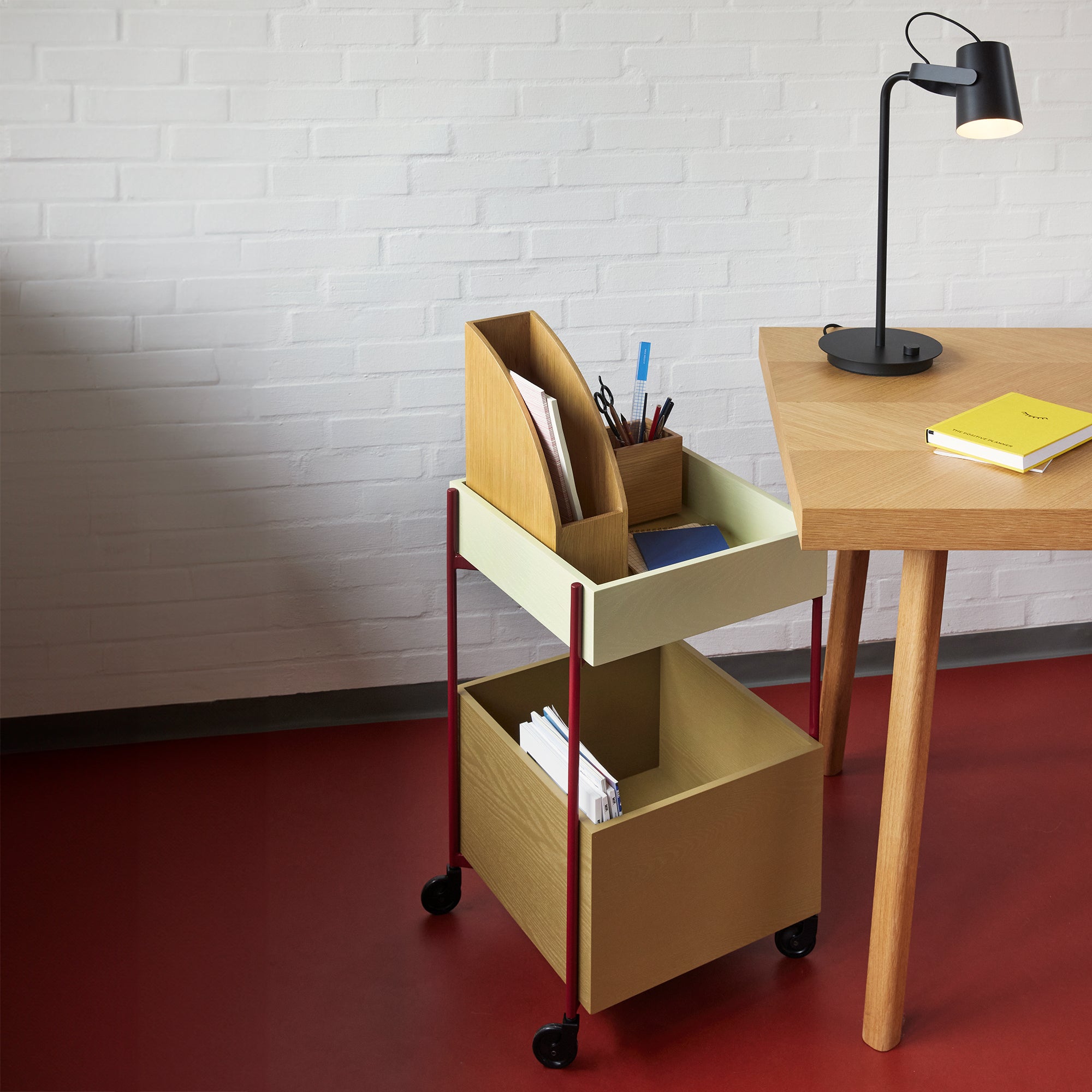 Hübsch ardent bordlampe sort