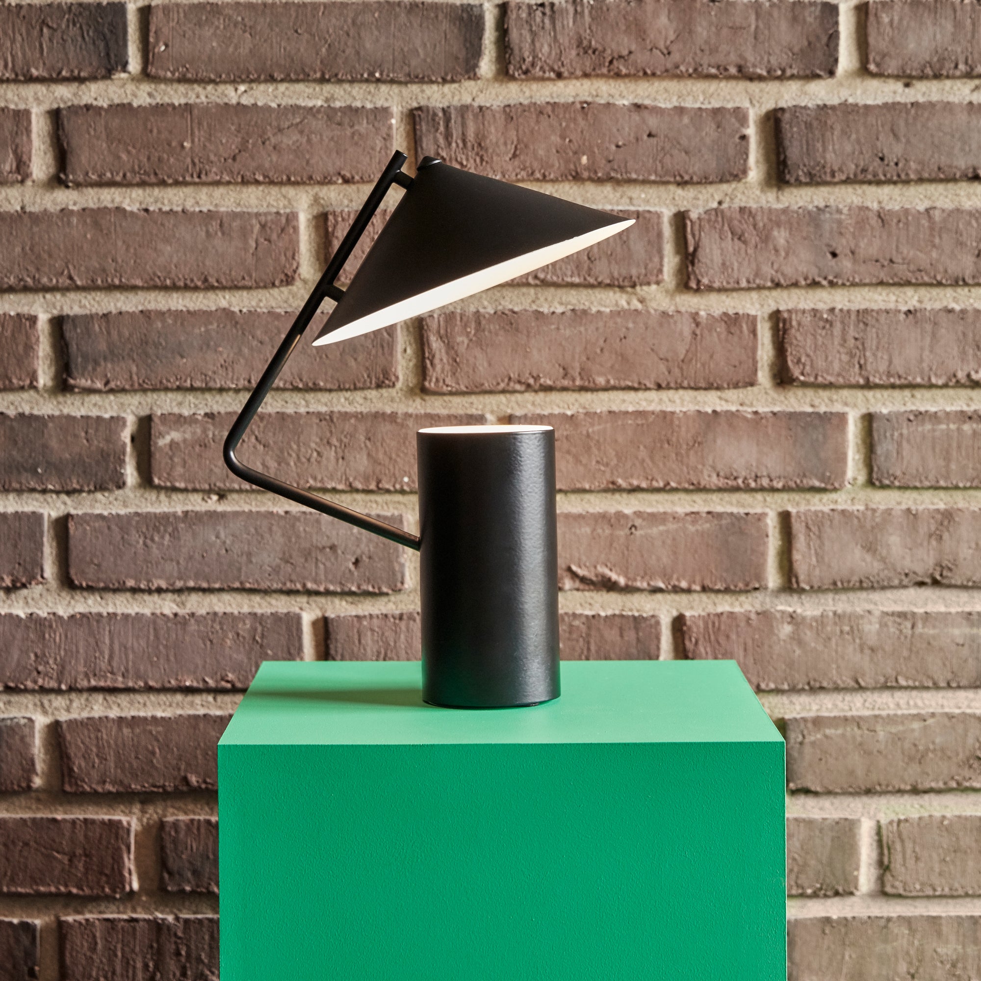 Hübsch sen bordlampe sort