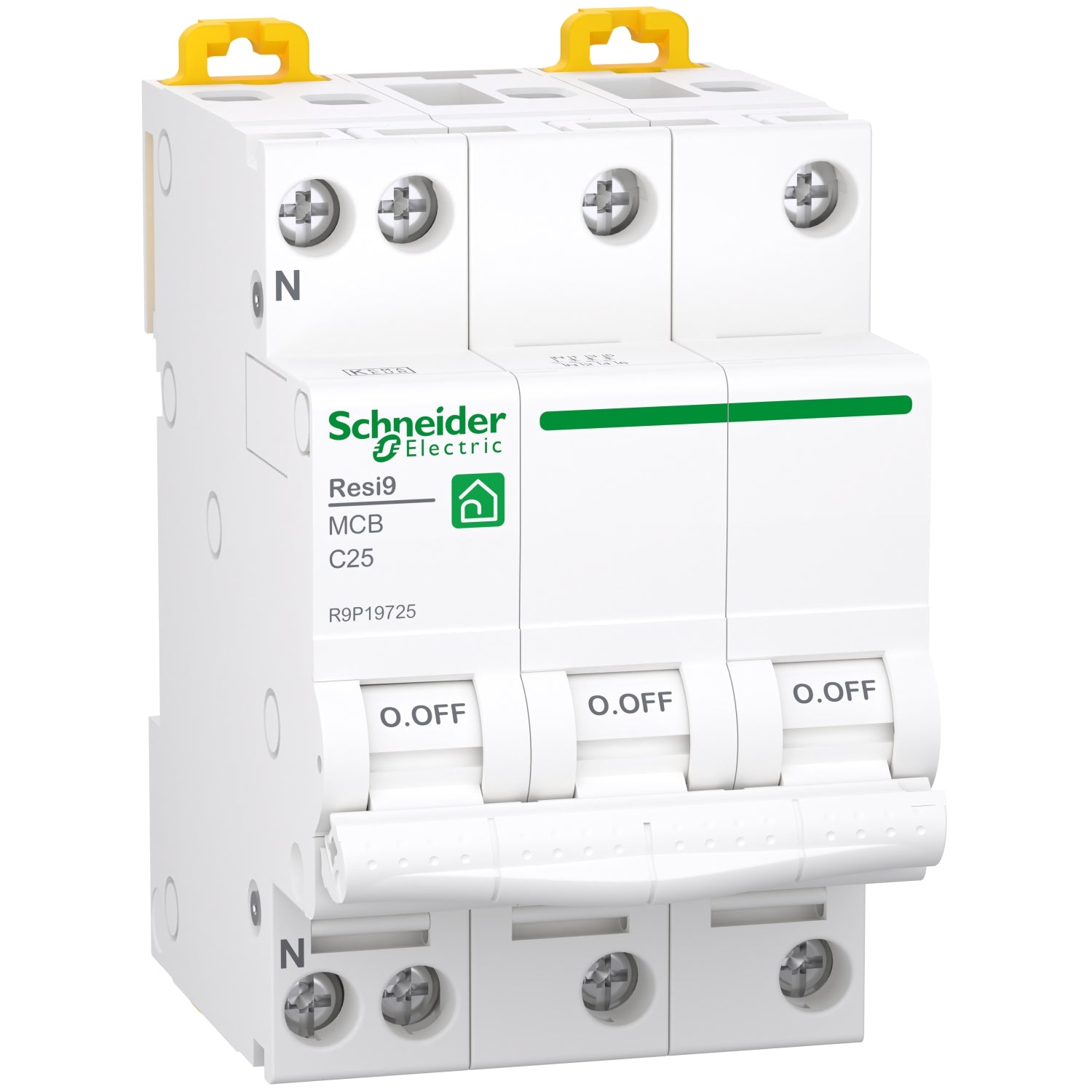 AUTOMATSIKRING C25A 3P+N 6KA 3M