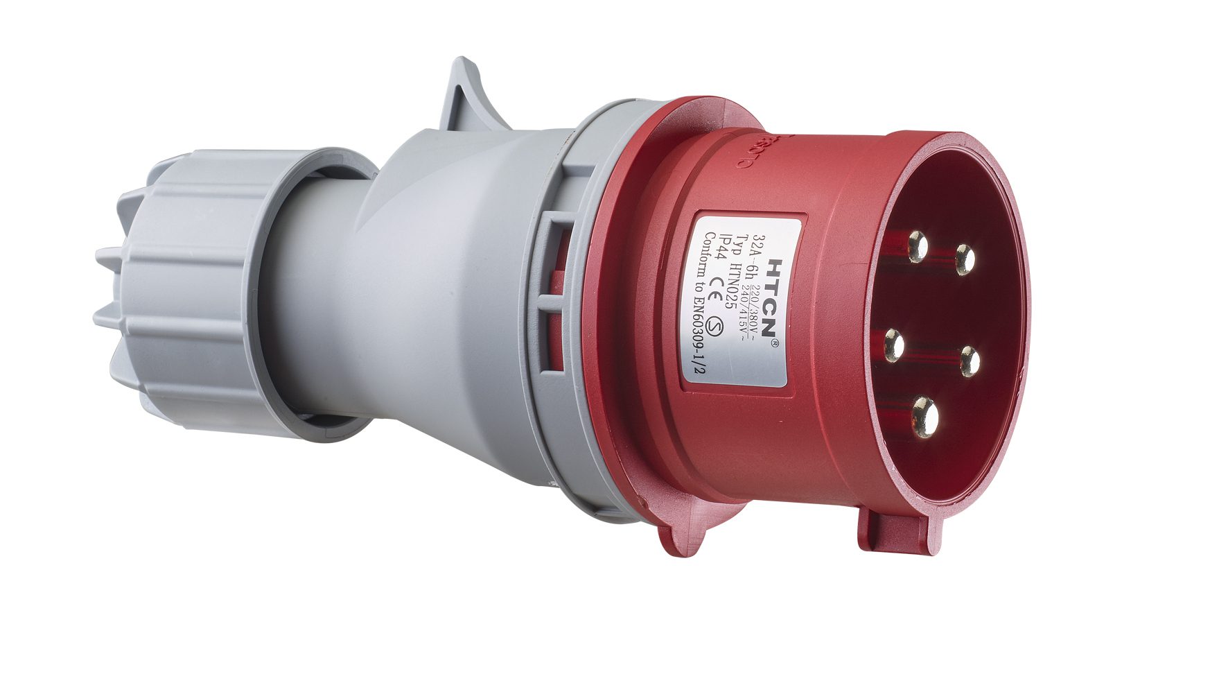 Adapter IEC 309 CEE han 16A 3P til Schuko hun, IP44