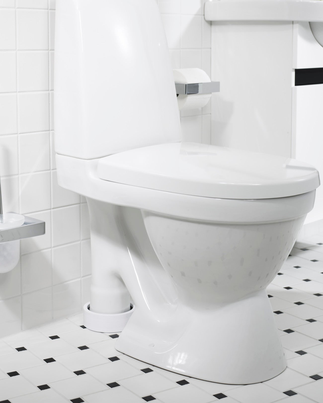 Gustavsberg Nautic 1591L toilet med åben S-lås