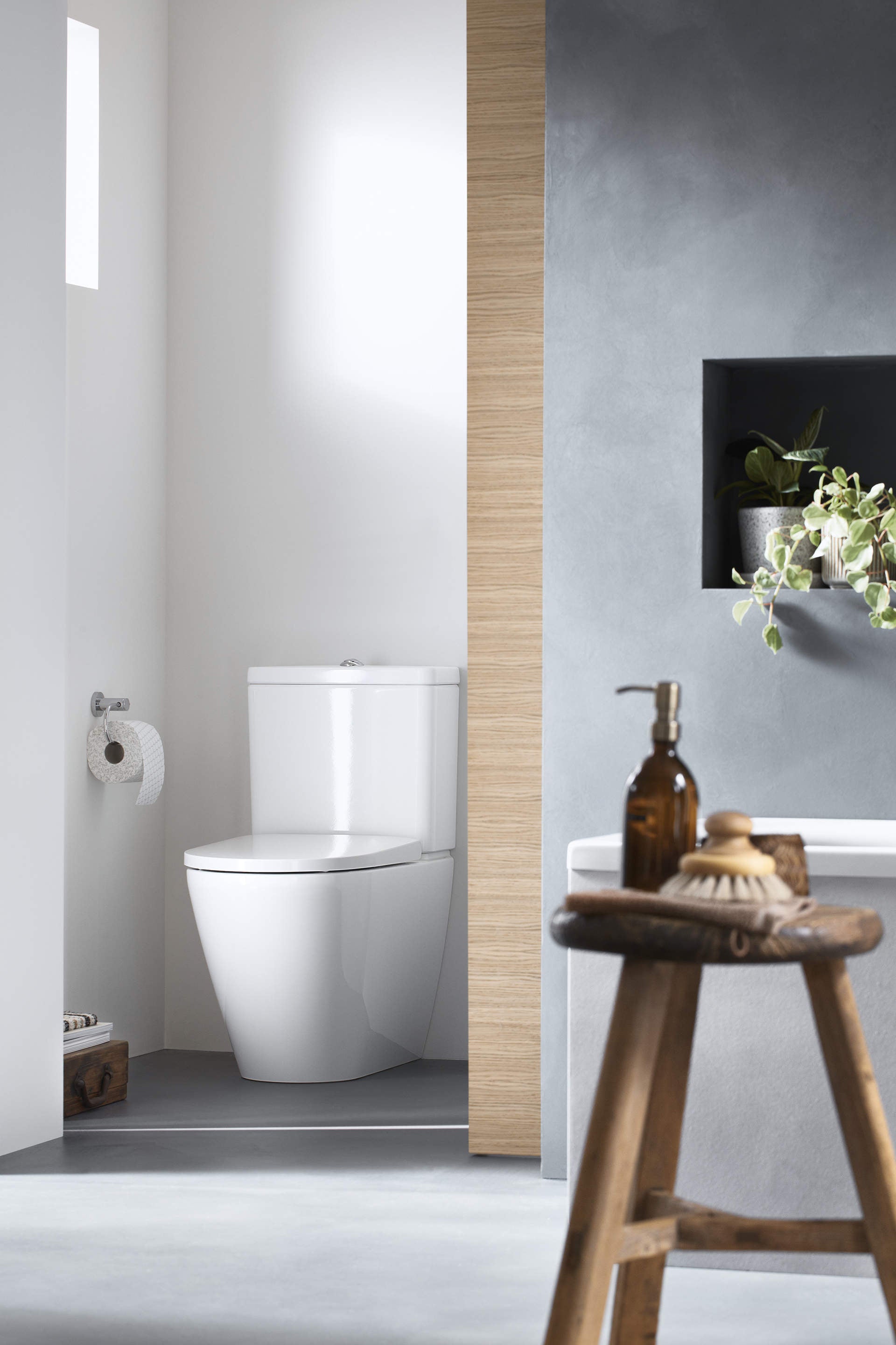 Duravit D-Neo cisterne, tilslutning venstre bund, UDEN SKÅL