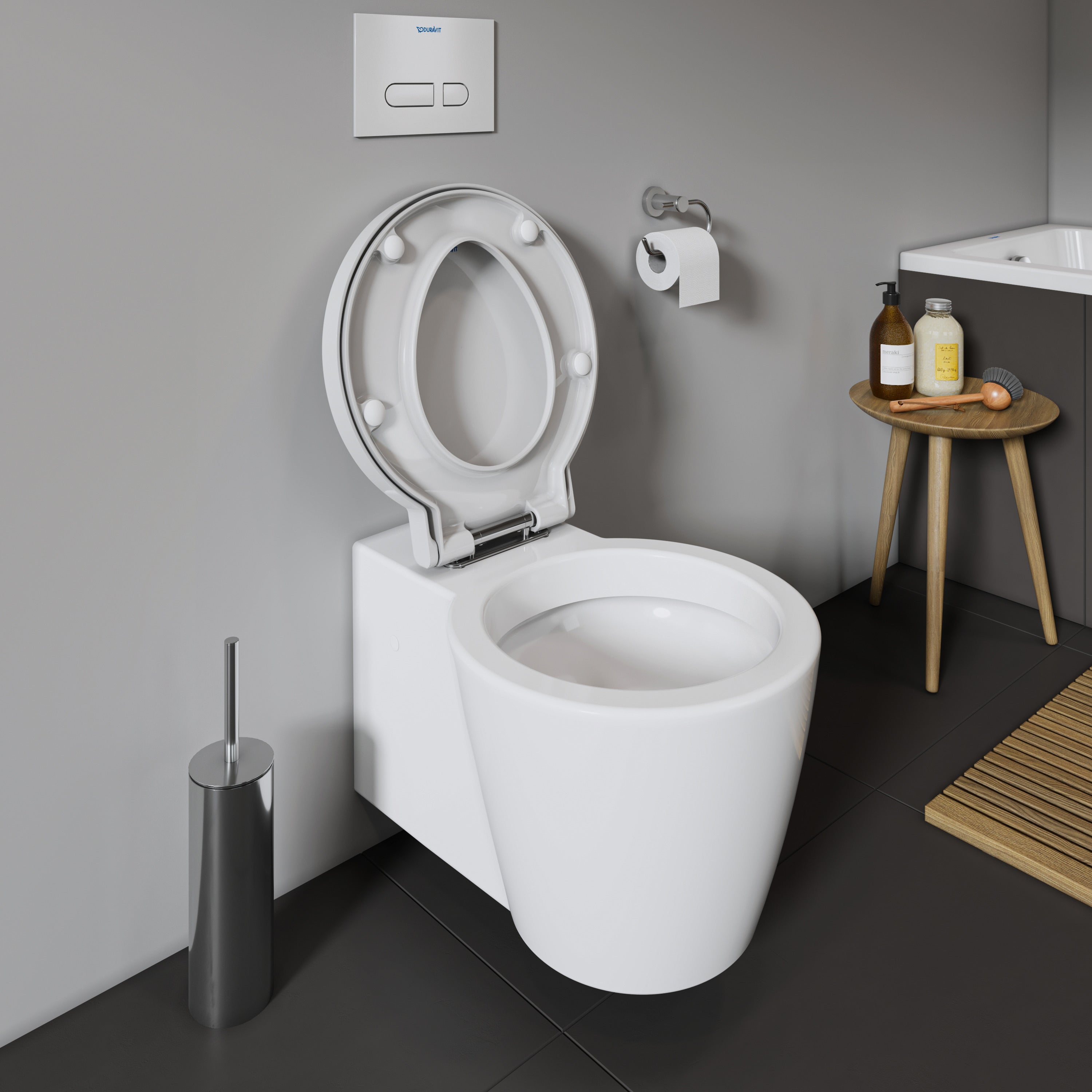 Duravit Starck 1 toiletsæde med softclose