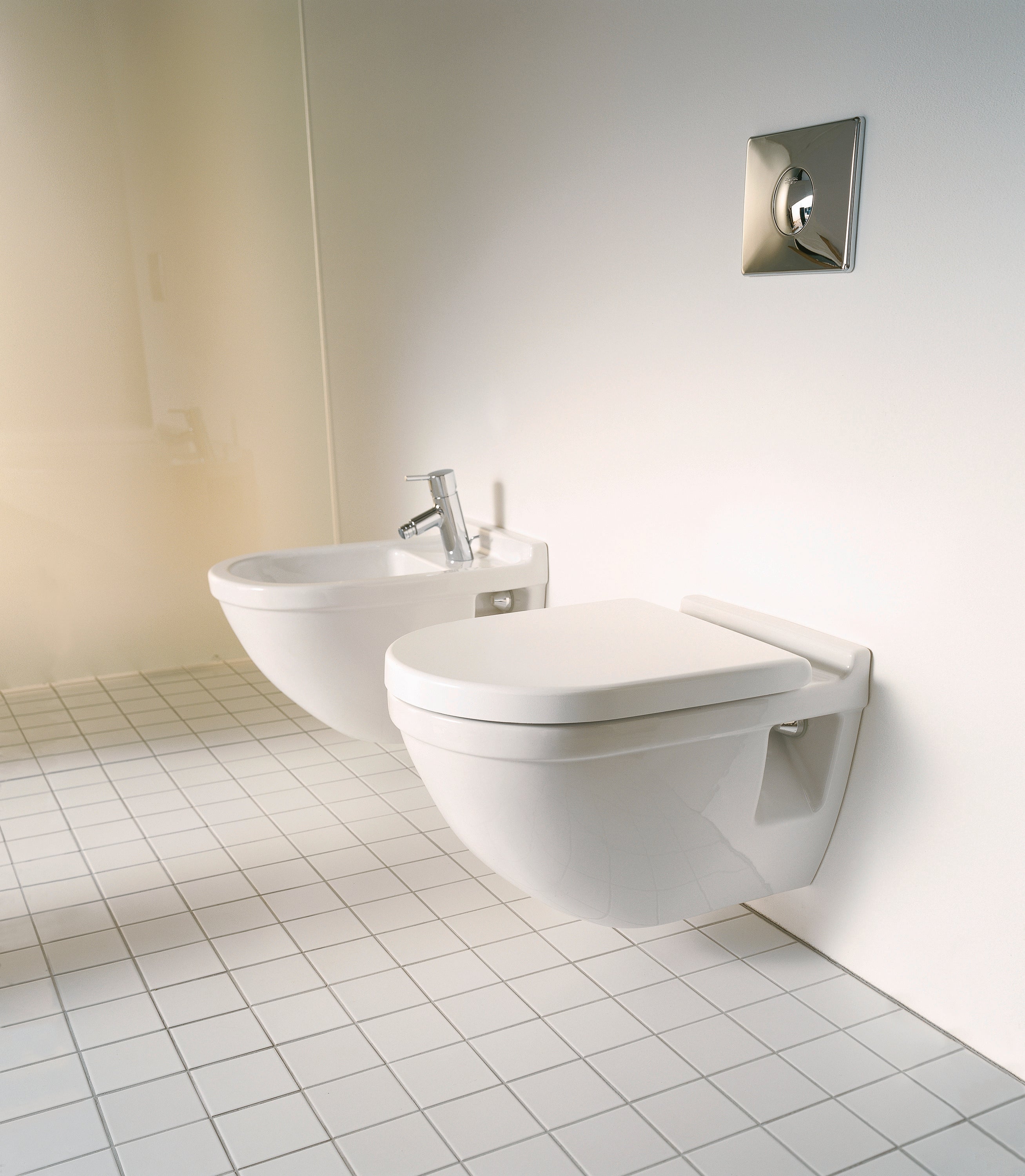 Duravit Starck 3 toiletsæde m/fast beslag, hvid