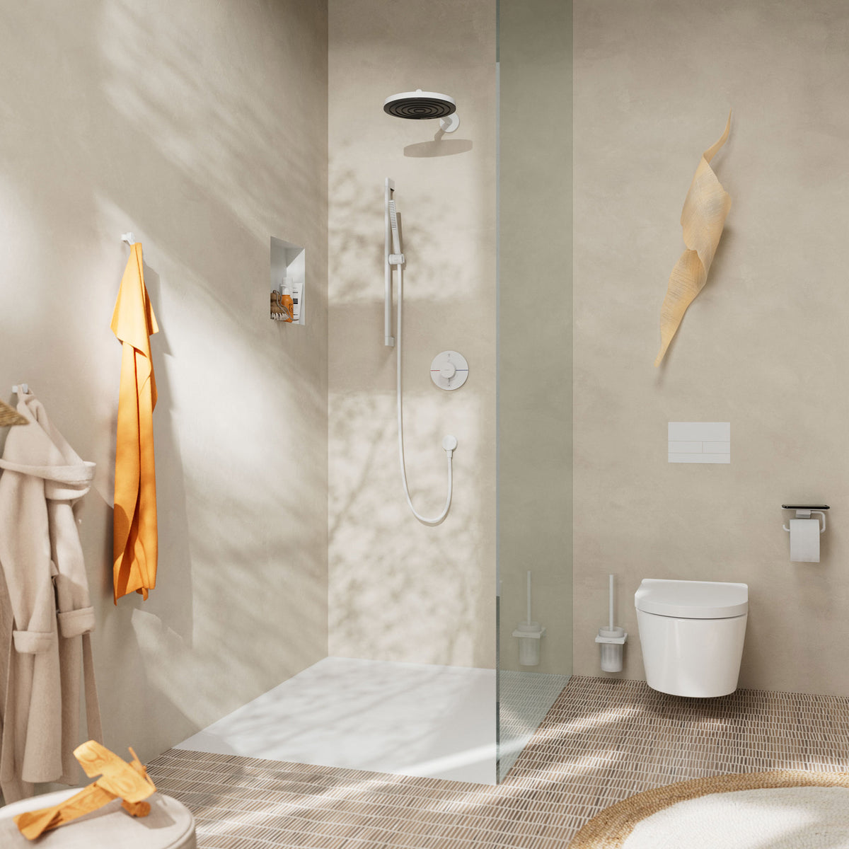 HANSGROHE Pulsify S håndbruserarrangement 650mm/1,6m sl m/st/sl