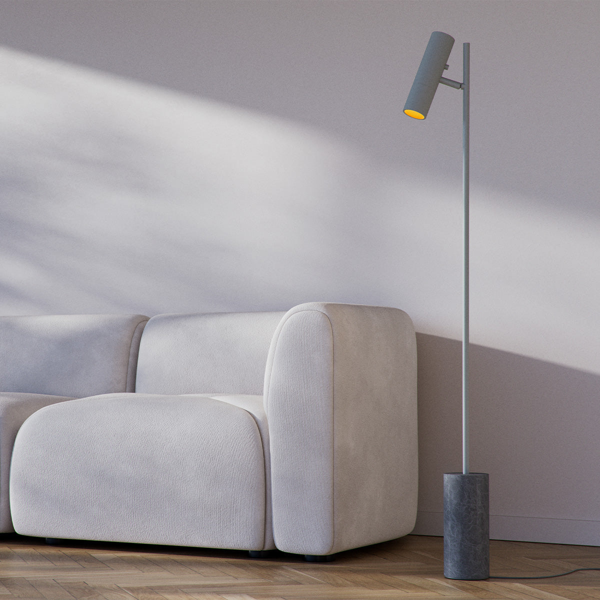 EXPO Gulvlampe grå