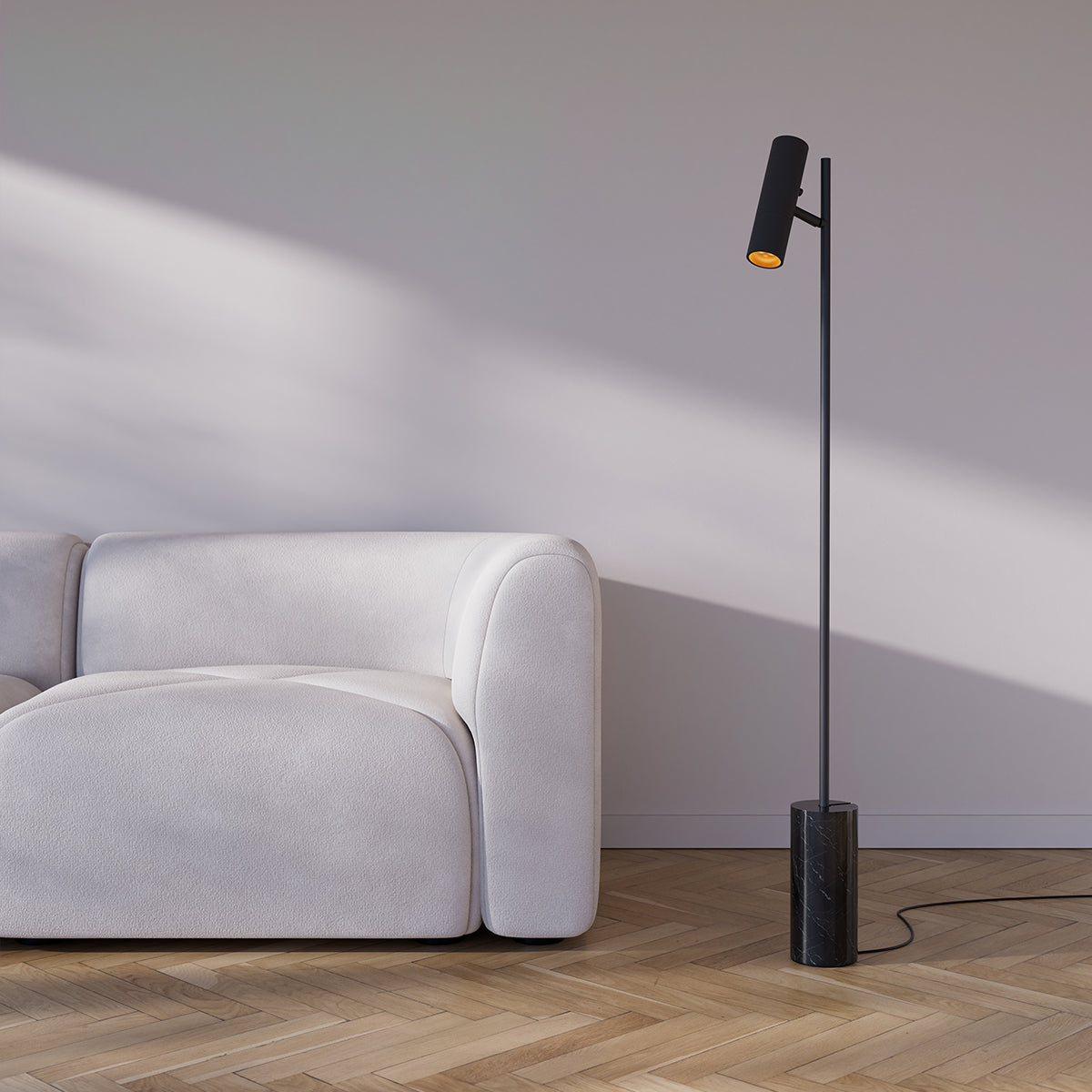 EXPO Gulvlampe sort