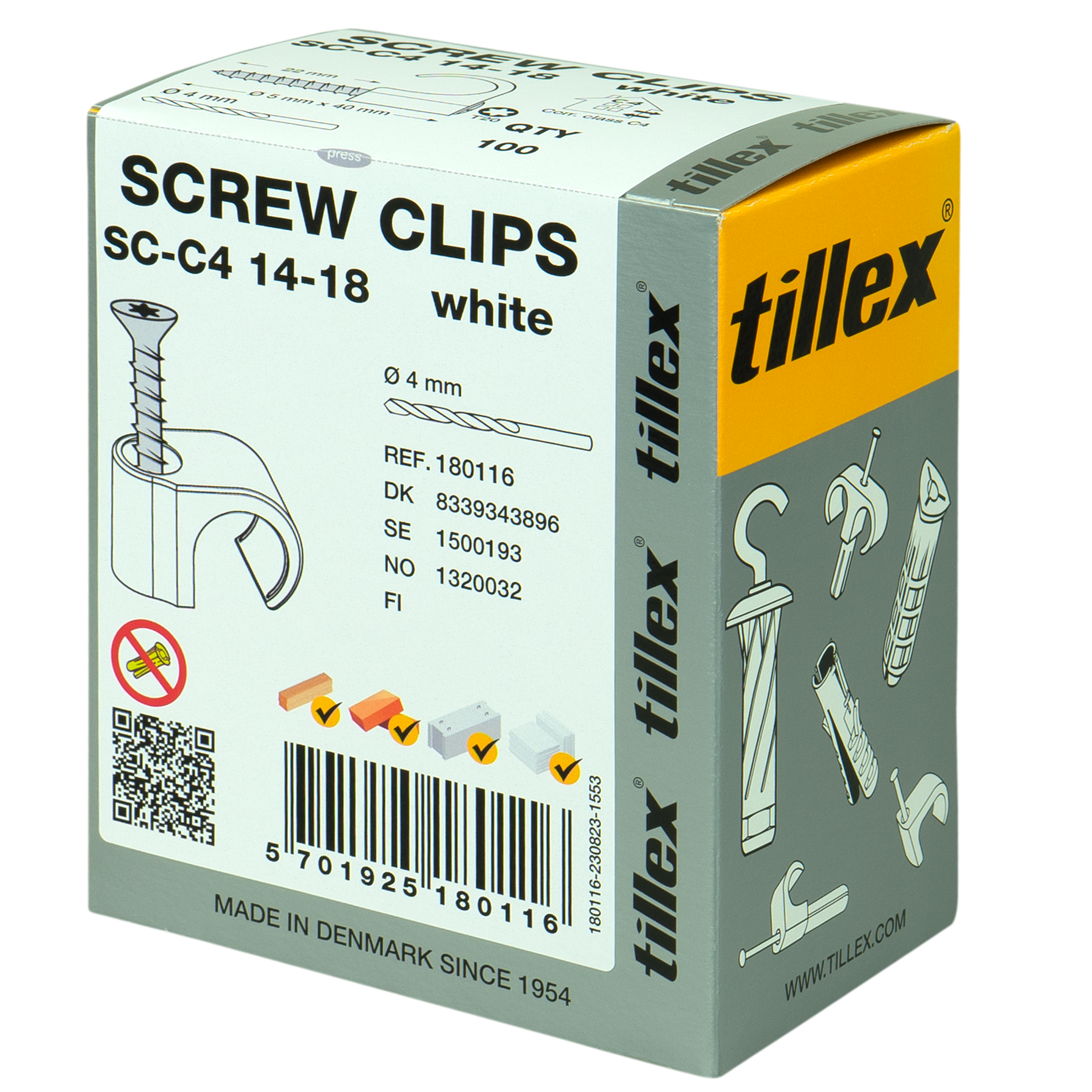 CLIPS MED TX20 SKSC-C4 14-18MM HVID