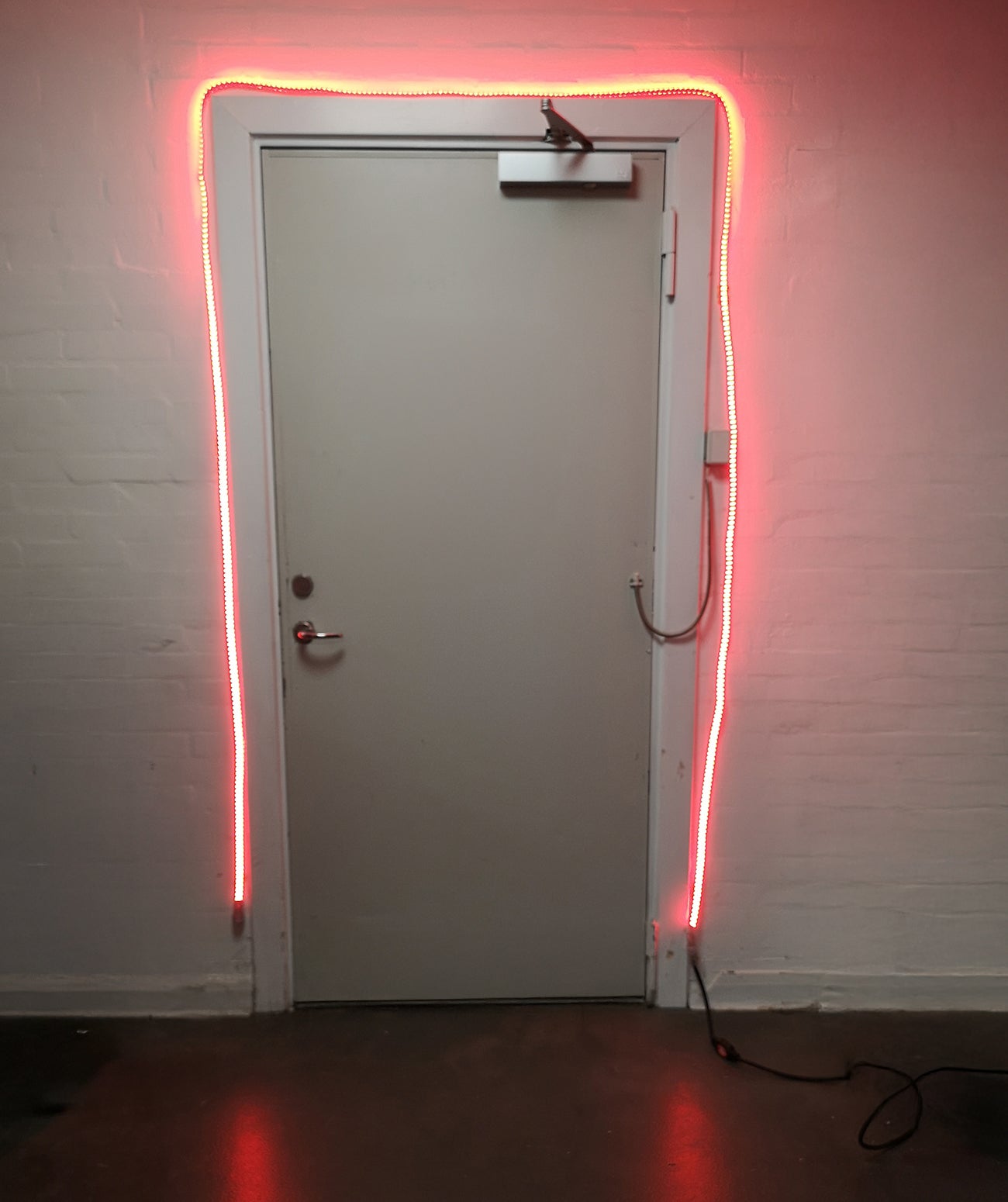 BE Flex-Line LED-strip/lysbånd, 5 m, rød