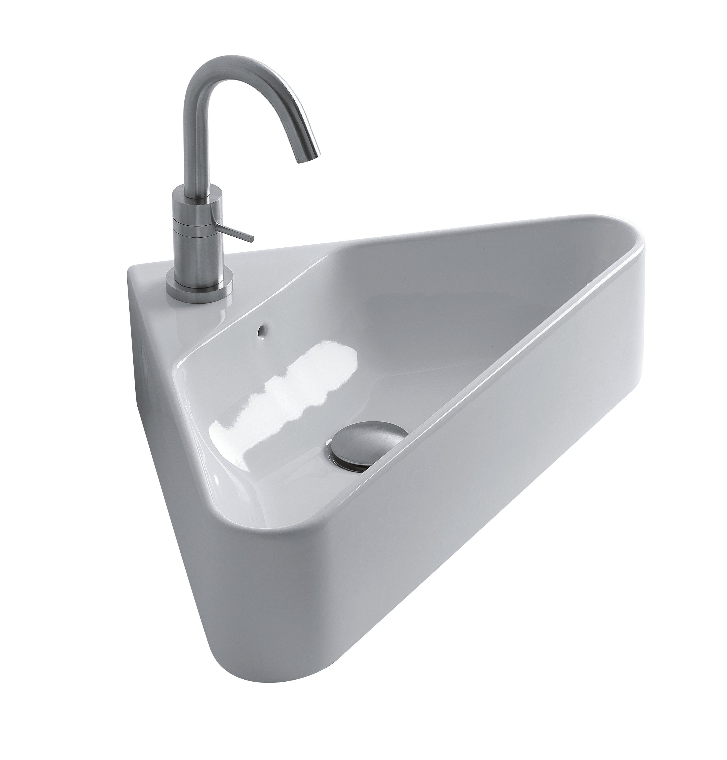 Axa corner porcelænsvask til bad