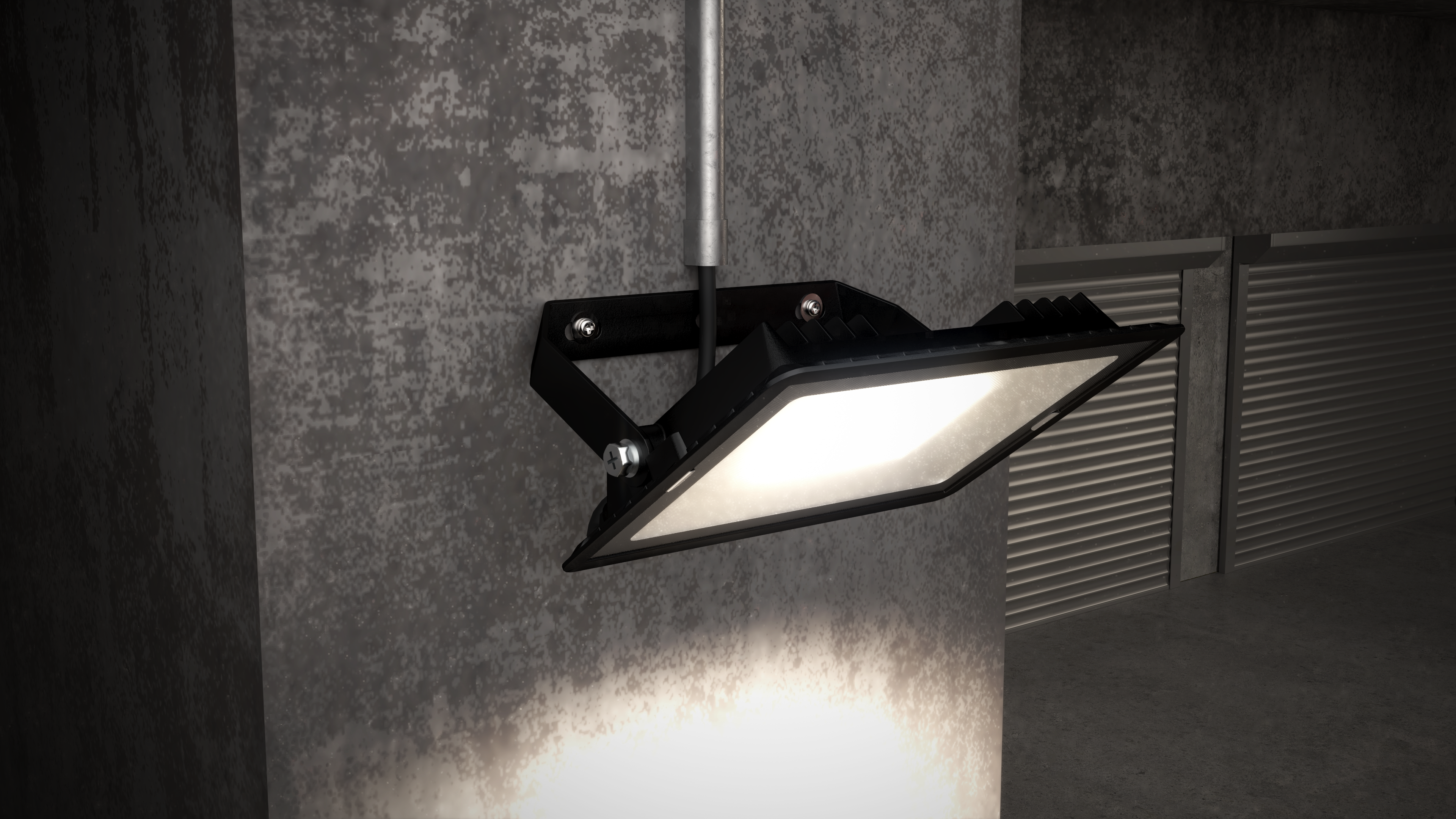 Projektør Eden LED 50W 840 5400lm 110° IP65 sort