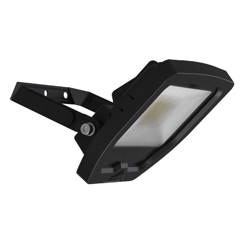 Projektør Calinor Evo LED 50W 830 5000lm med PIR 100° IP65 sort
