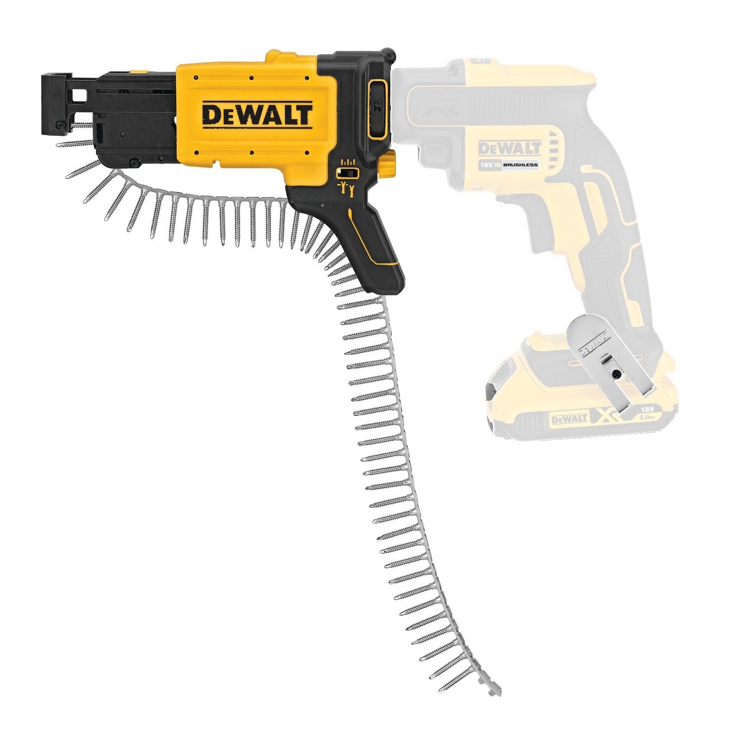 DEWALT båndskruemagasin DCF6202-XJ til skruemaskine