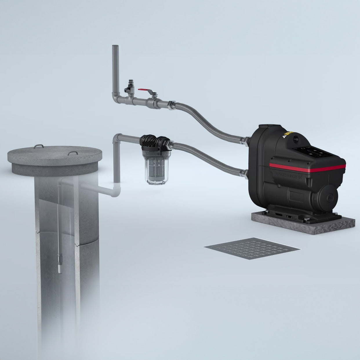Grundfos SCALA2 trykforøgerpumpe