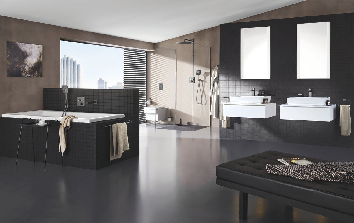 GROHE SKATE COSMOPOLITAN S Betjeningsplade 172x130mm 2skyl ABS b