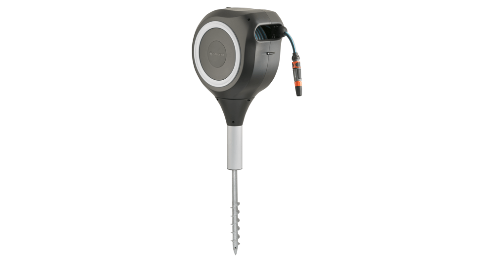Gardena RollUp M haveslangeboks, hvid, 20 m, 11 mm