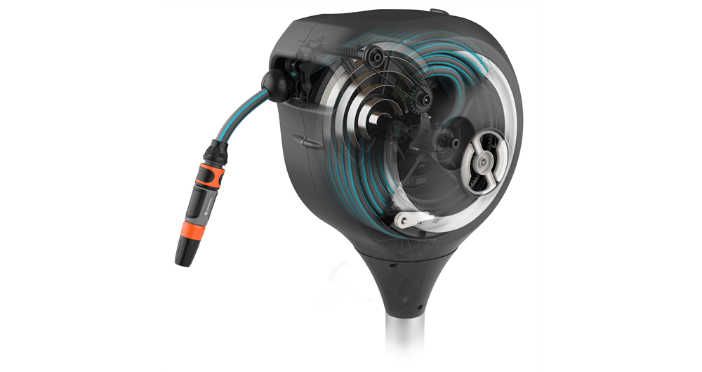 Gardena RollUp M haveslangeboks, hvid, 20 m, 11 mm