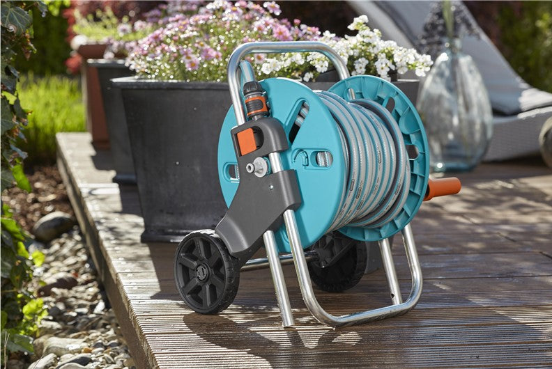 Gardena CleverRoll S slangevognssæt, samlet, 1/2", 20 m