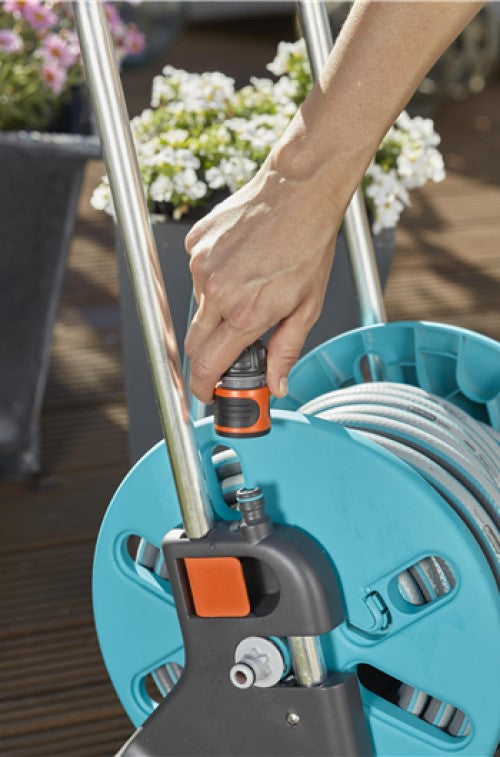 Gardena CleverRoll S slangevognssæt, samlet, 1/2", 20 m