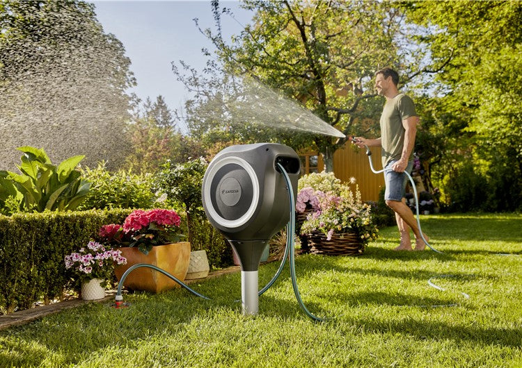 Gardena RollUp M haveslangeboks, hvid, 20 m, 11 mm