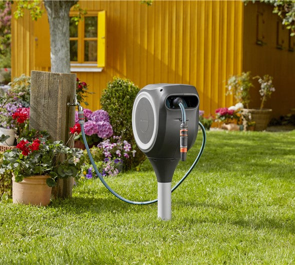Gardena RollUp M haveslangeboks, hvid, 20 m, 11 mm
