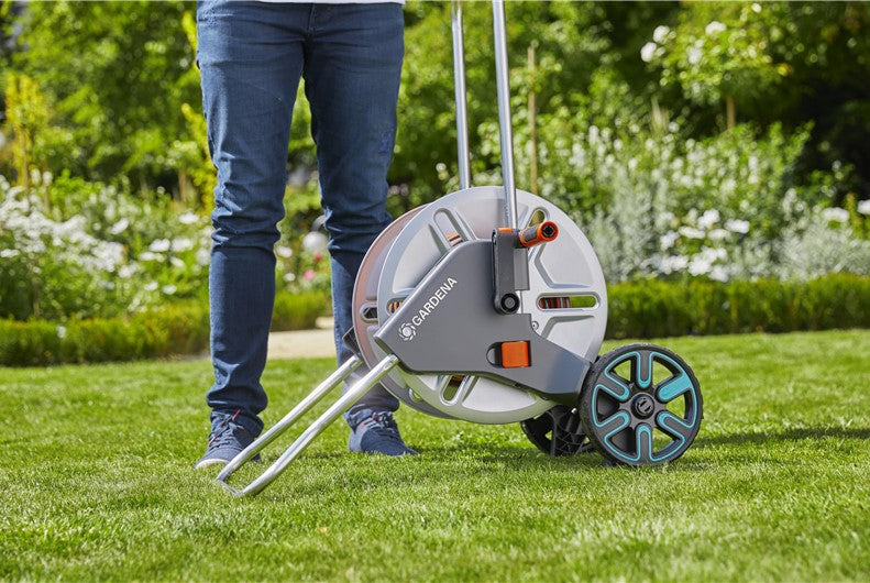 Gardena CleverRoll M slangevogn, samlet, 60 m/1/2", 35 m/3/4"