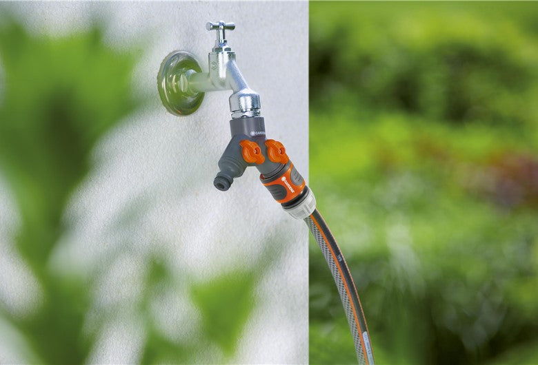 Gardena 2-vejs ventil, 1-3/4-1/2"