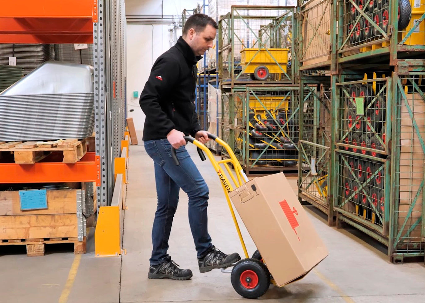 Ravendo ERGO sækkevogn, Tip-let
