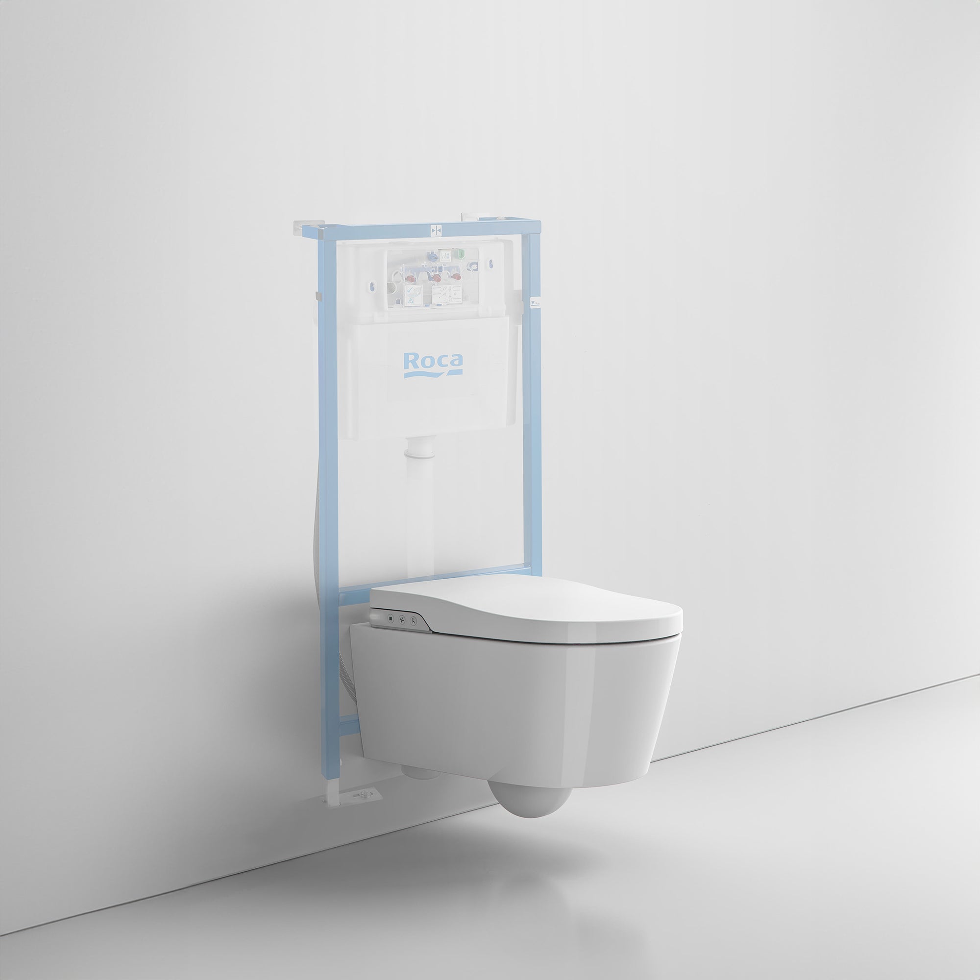 Roca Inspira In-Wash væghængt douchetoilet