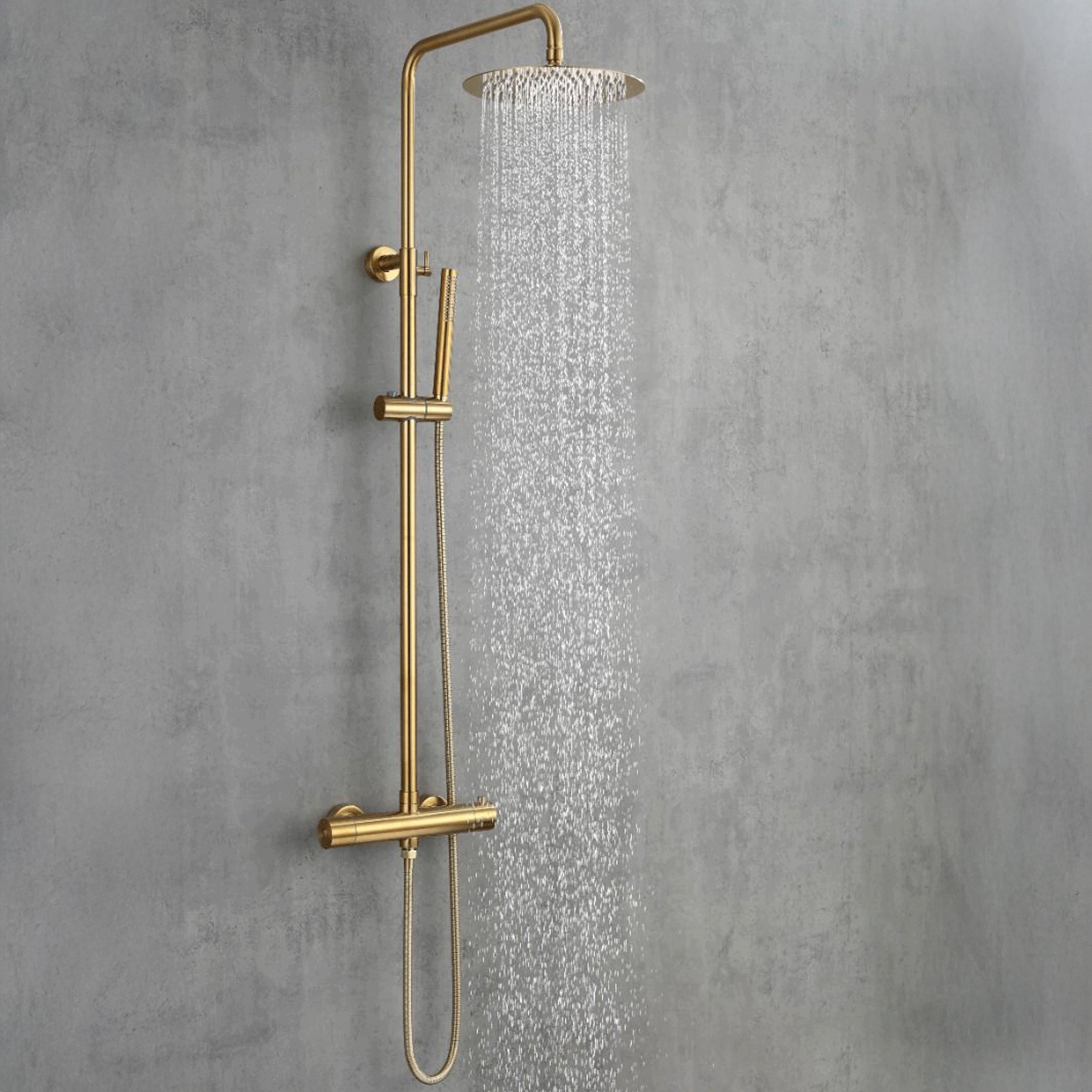 Lavabo Safira komplet brusesæt, PVD messing