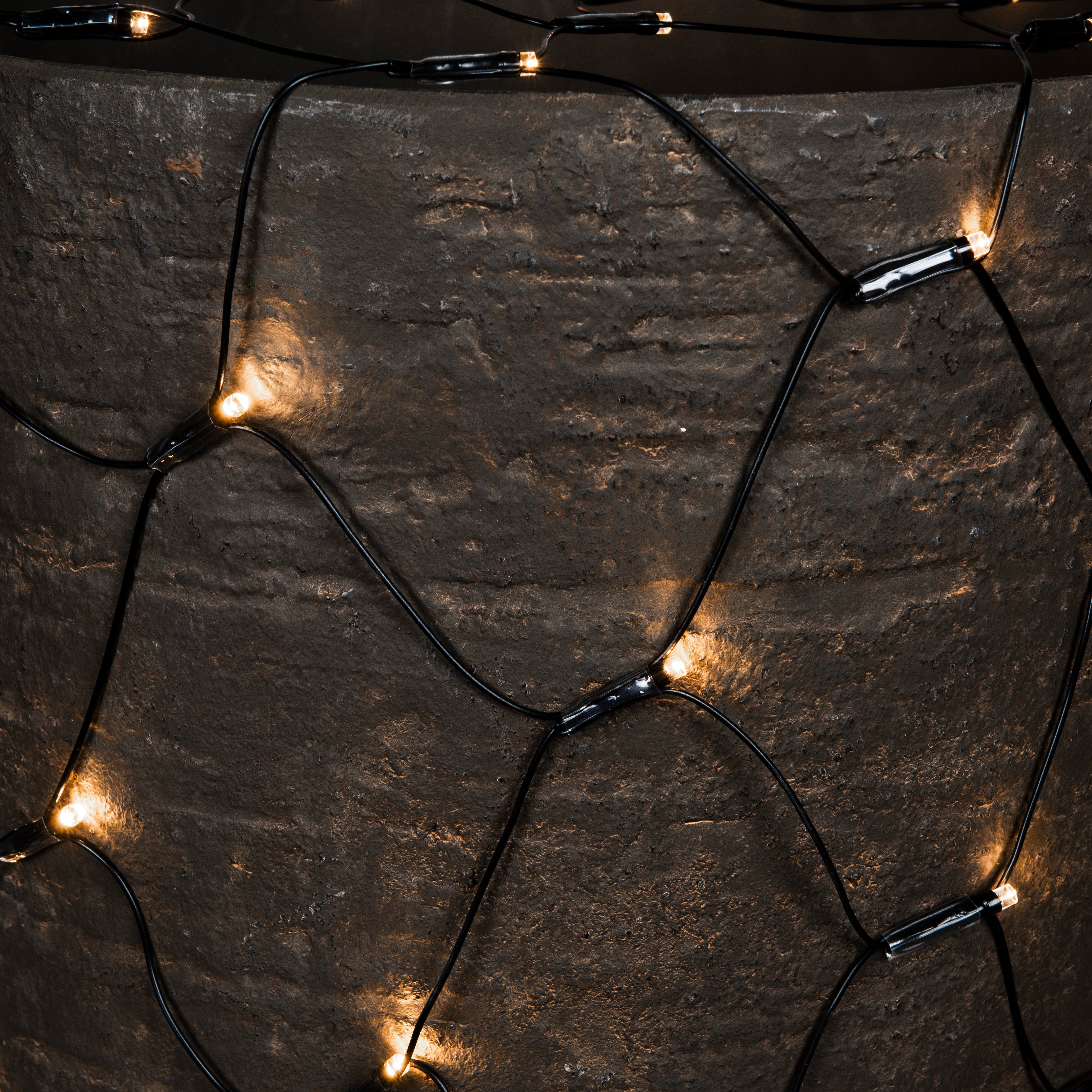 Konstsmide Net 160 varm hvid LED 0,6x2m