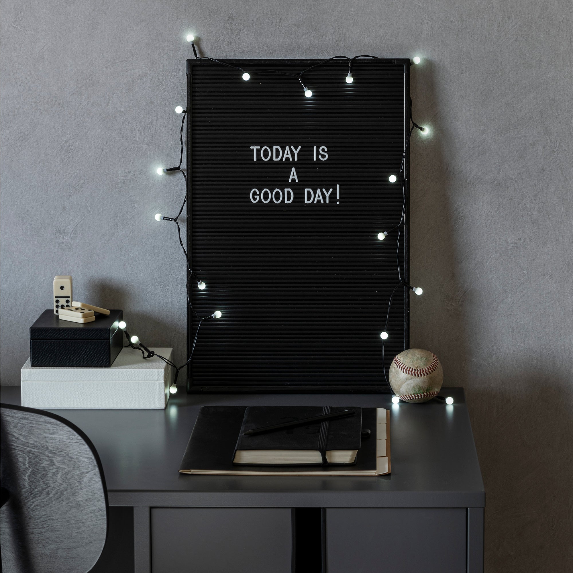 LYSKÆDE 50 hvide LED