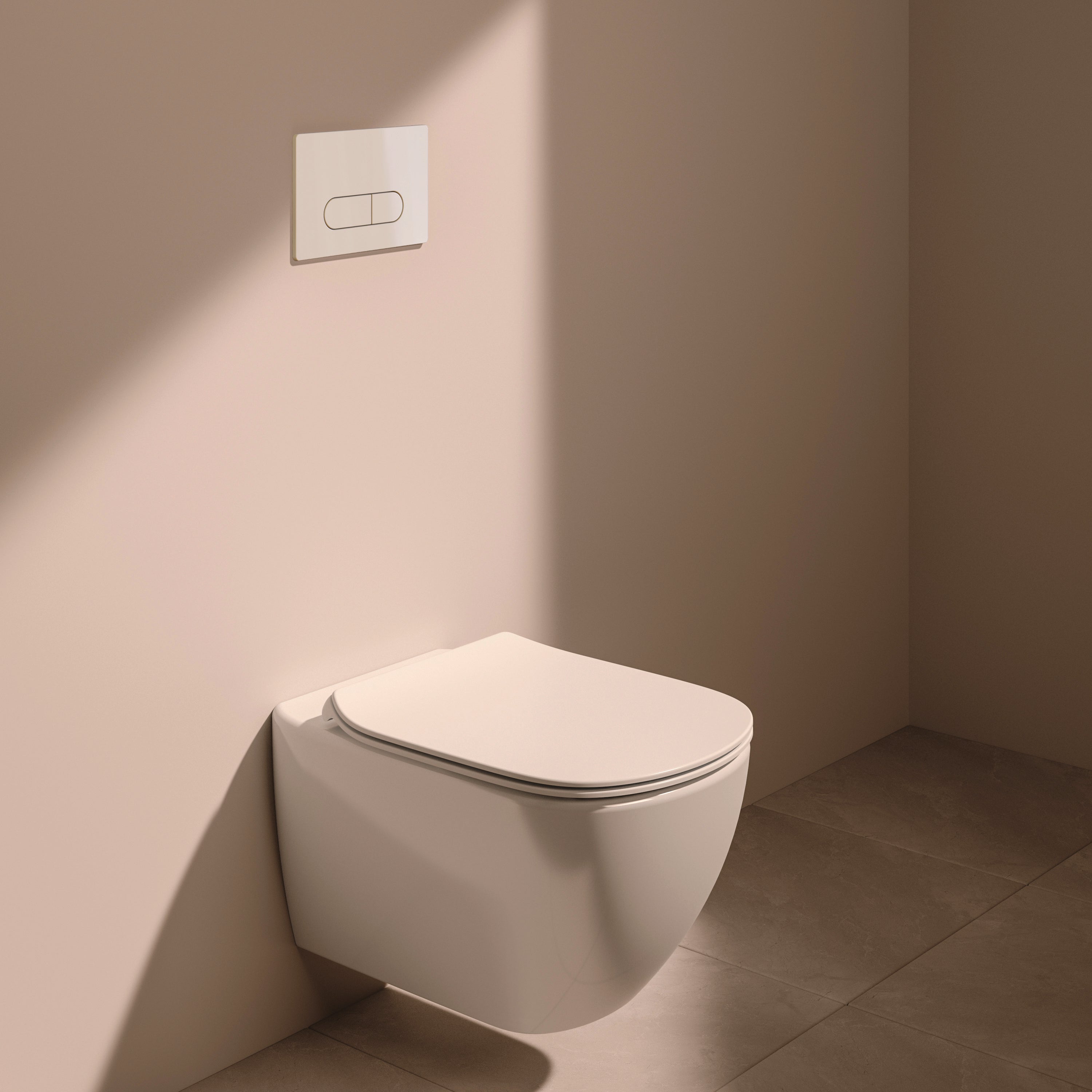 IDEAL STANDARD | VÆGHÆNGT TOILET SAMPAK 365X535X380 I SILKE HVID