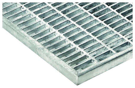 ACO Vario 600 x 600 mm fodskraberist, 12,5 t, galvaniseret
