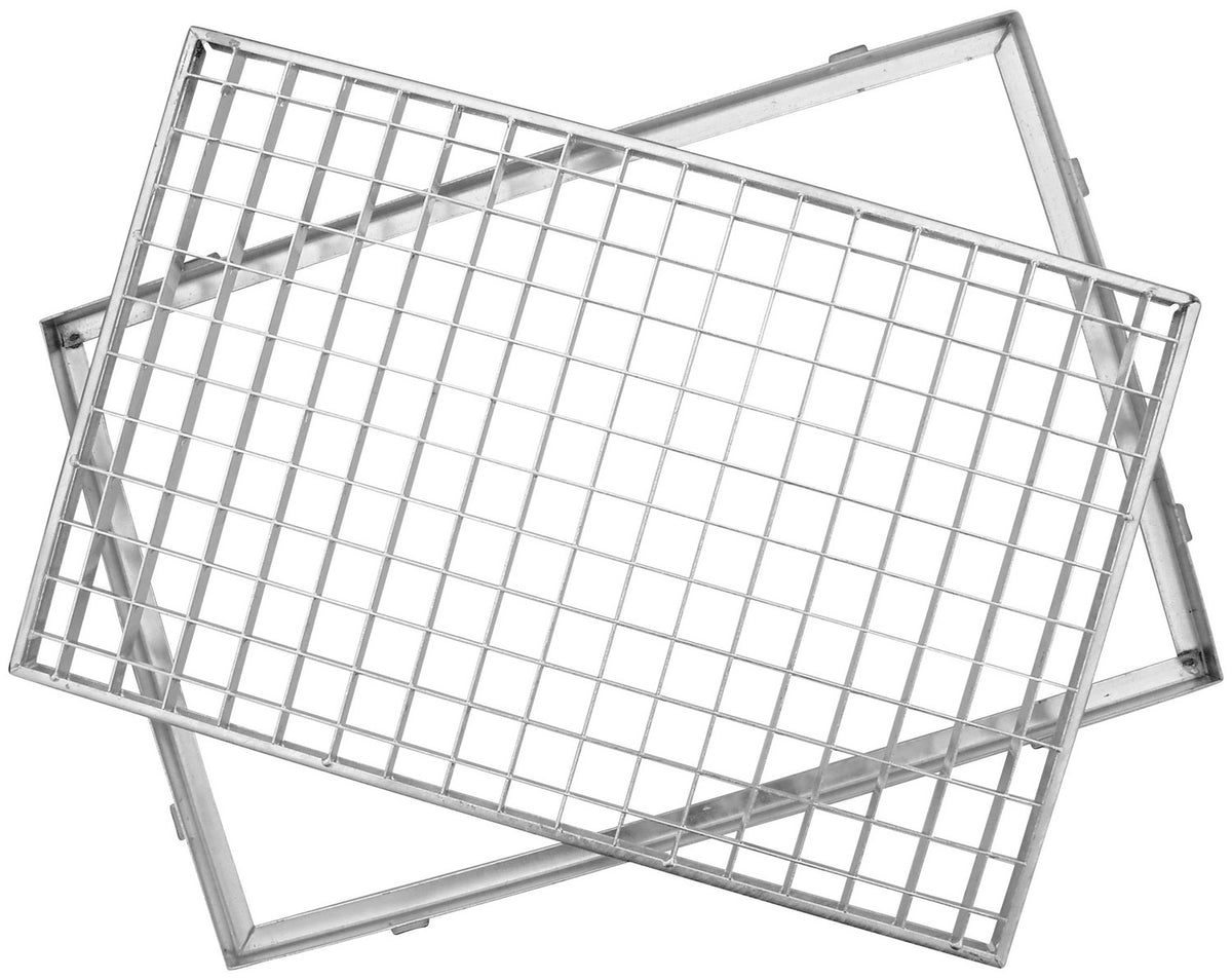 ACO Vario 1000 x 500 mm fodskraberist/ramme, 30/30 mm, galv.